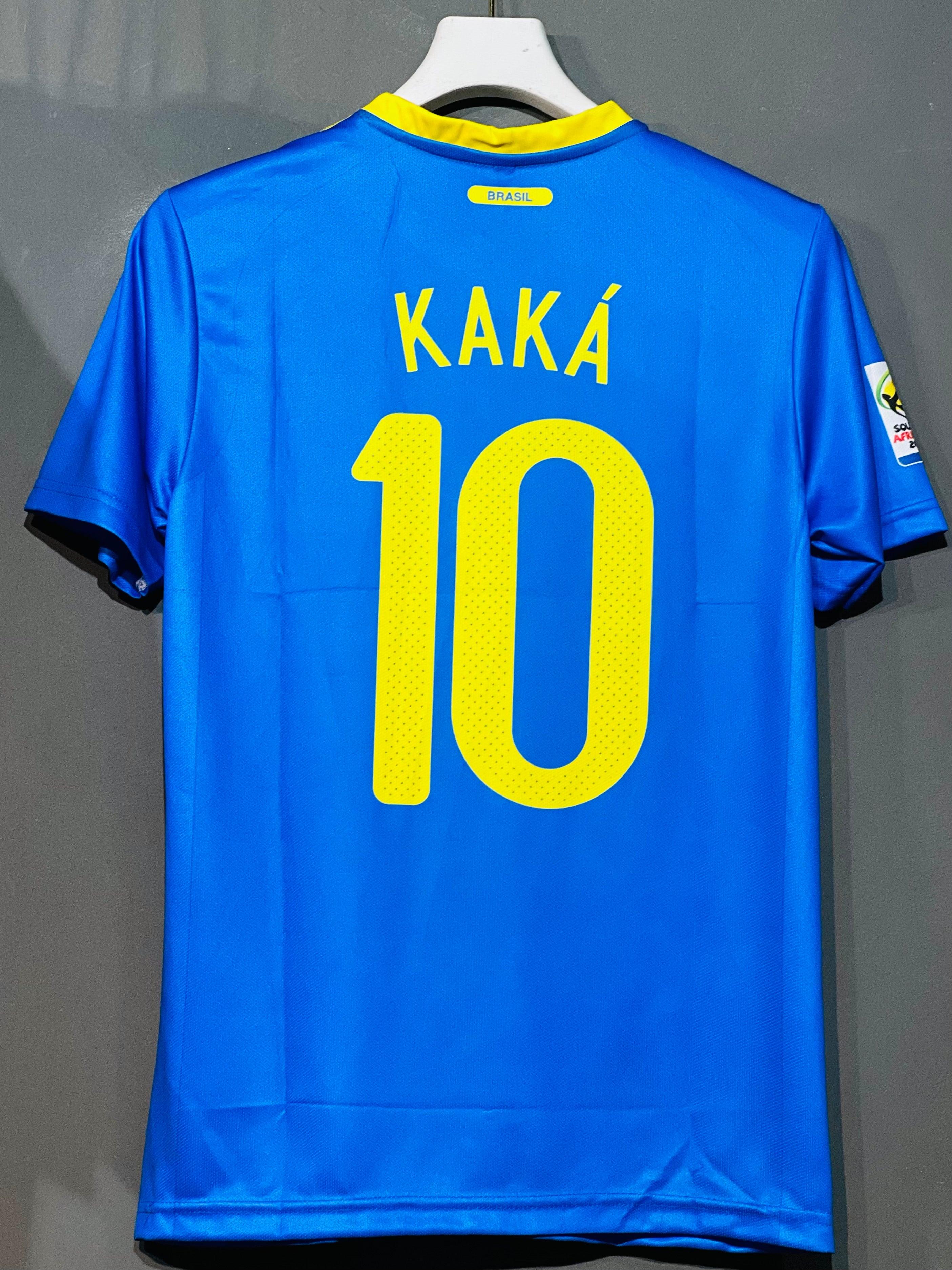 KAKA BRAZIL 2010 /11 AWAY KIT EMBROIDERY