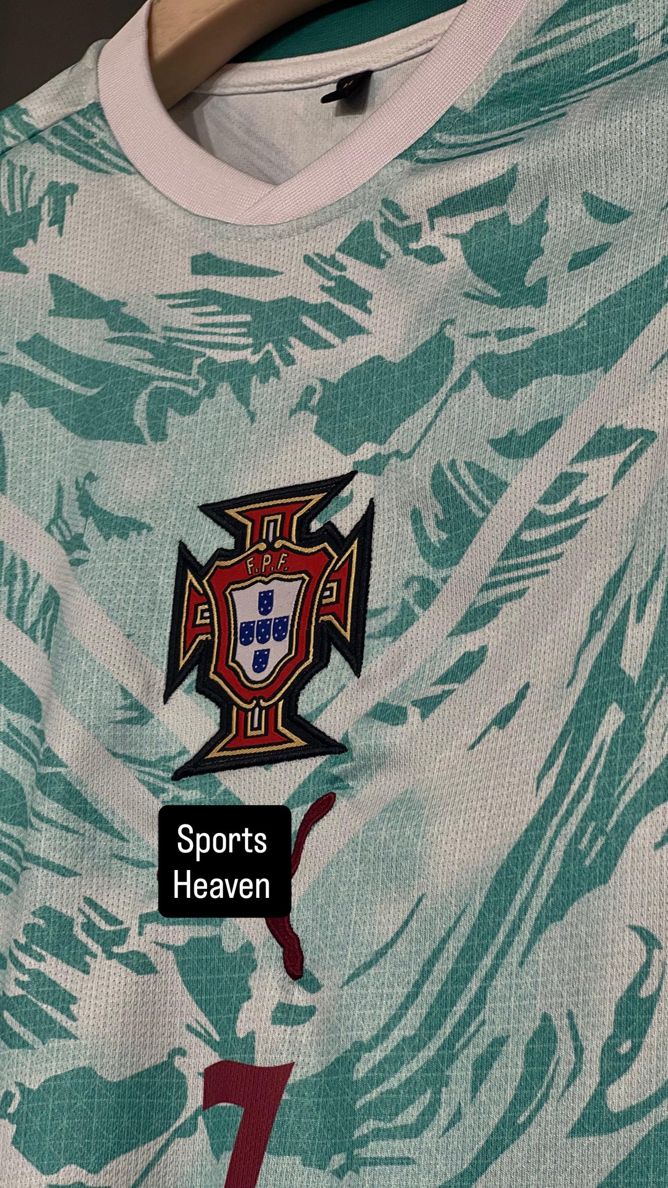 RONALDO PORTUGAL 2026 WORLD CUP AWAY KIT EMBROIDERY