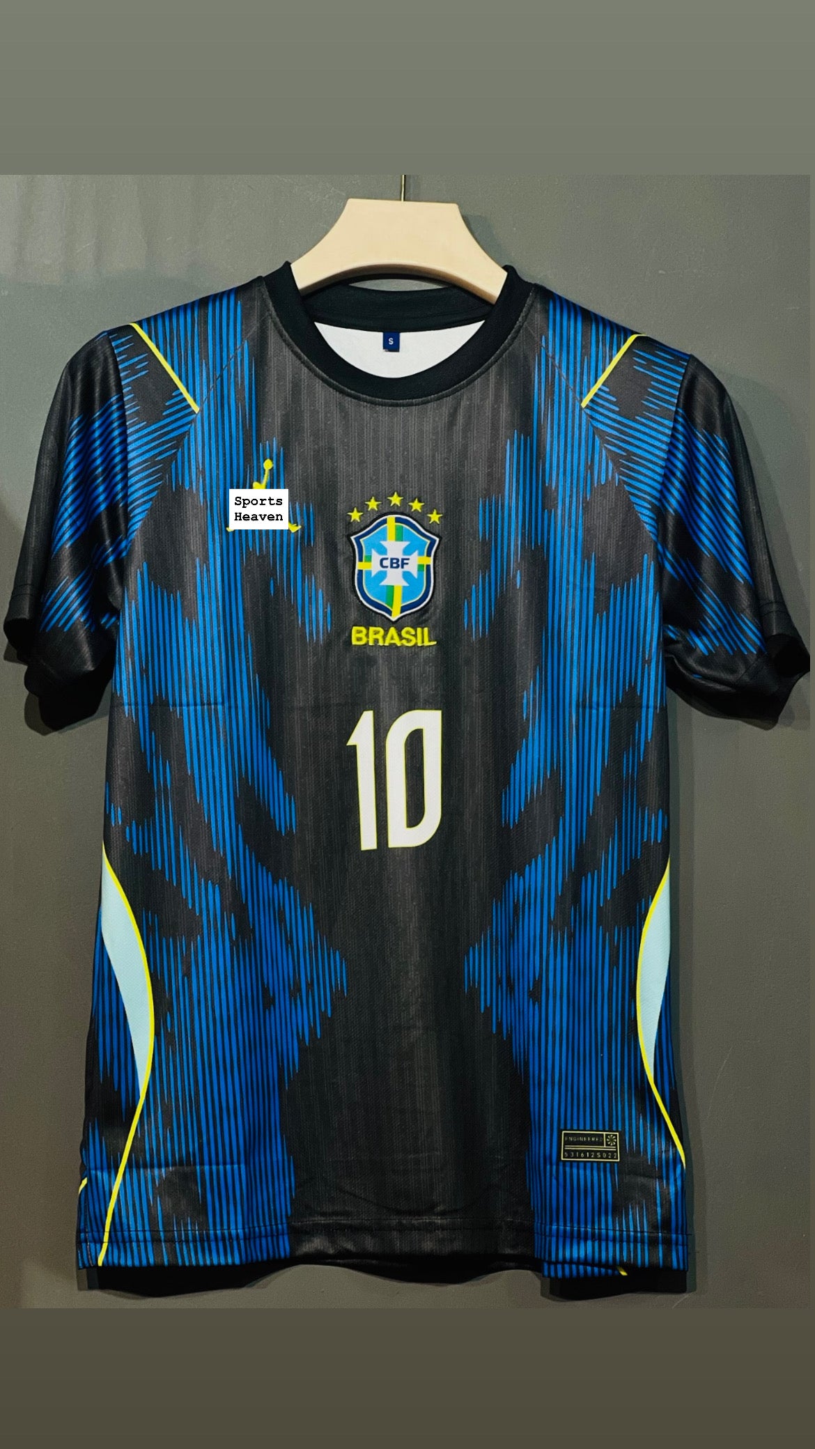 NEYMER BRAZIL 2026 AWAY KIT HALF SLEEV EMBROIDERY