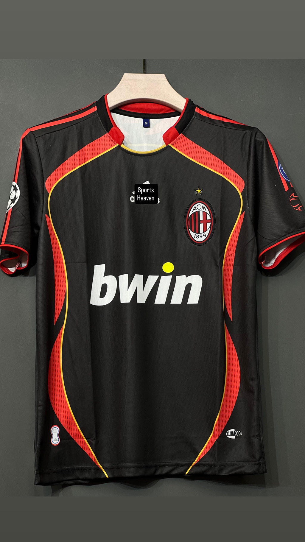 KAKA AC MILAN 2007/08 THIRD  KIT EMBROIDERY