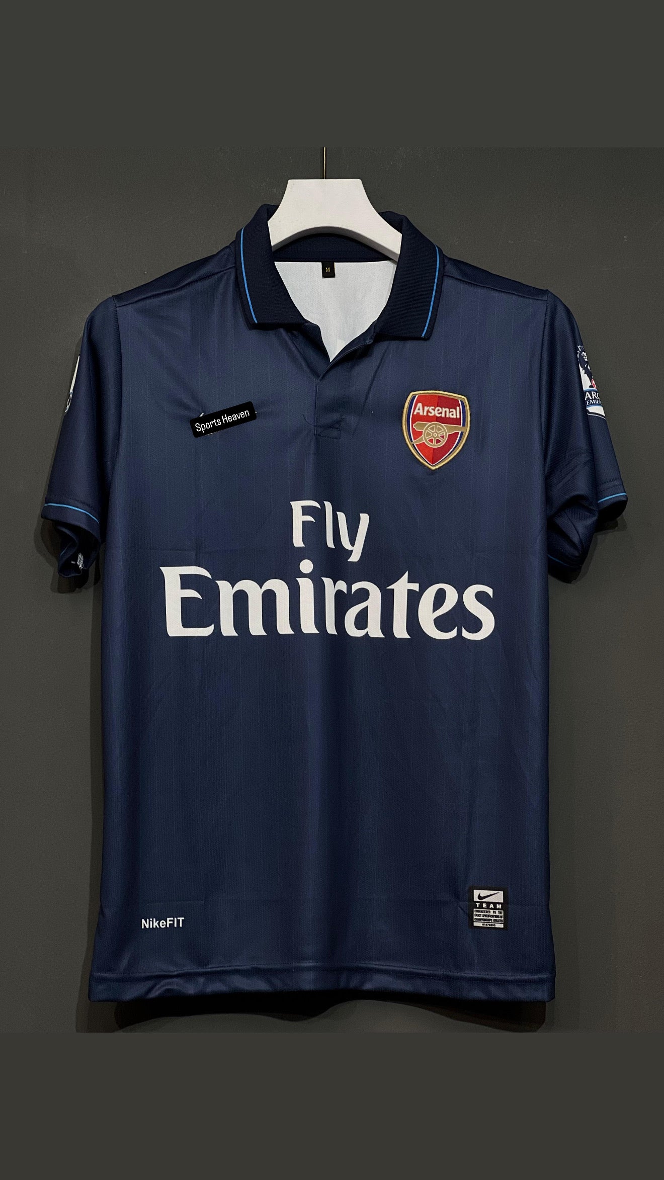 ARSHAVIN ARSENAL 2009/10 AWAY KIT POLO EMBROIDERY