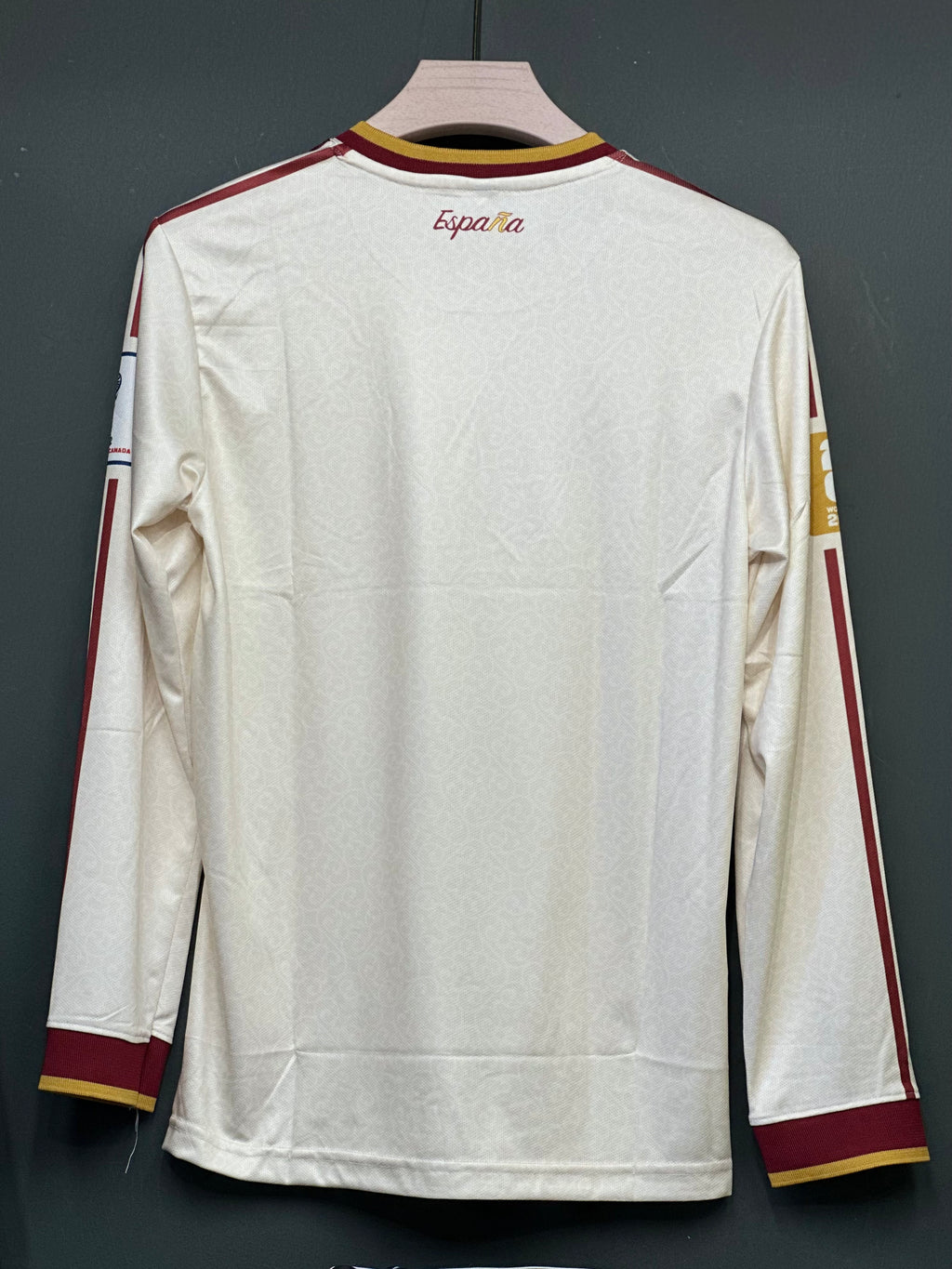 SPAIN 2026 2 STAR AWAY KIT FULLSLEEVE EMBROIDERY PREMIUM