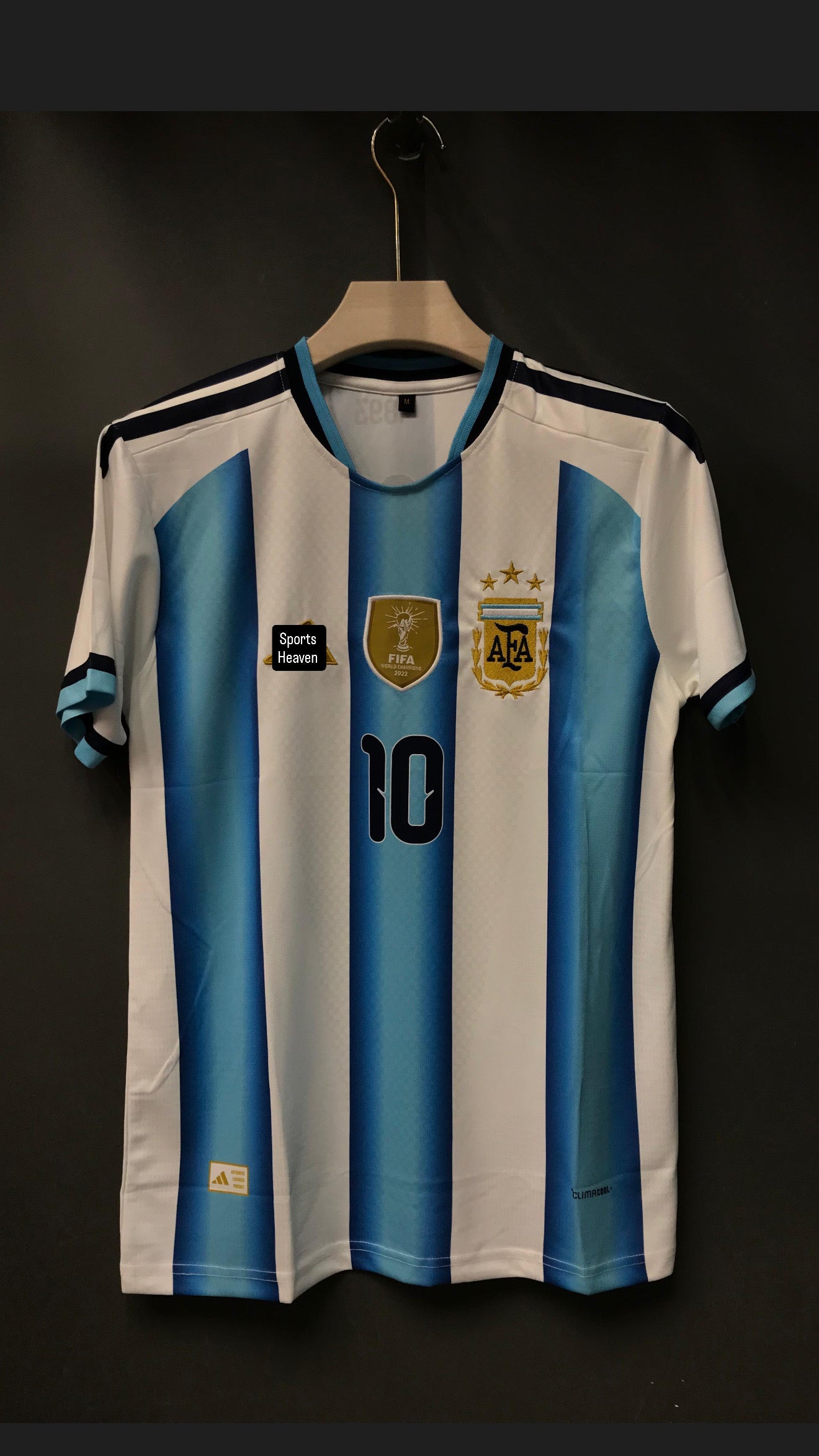 MESSI ARGENTINA 2026 FIFA WORLD CUP KIT EMBROIDERY