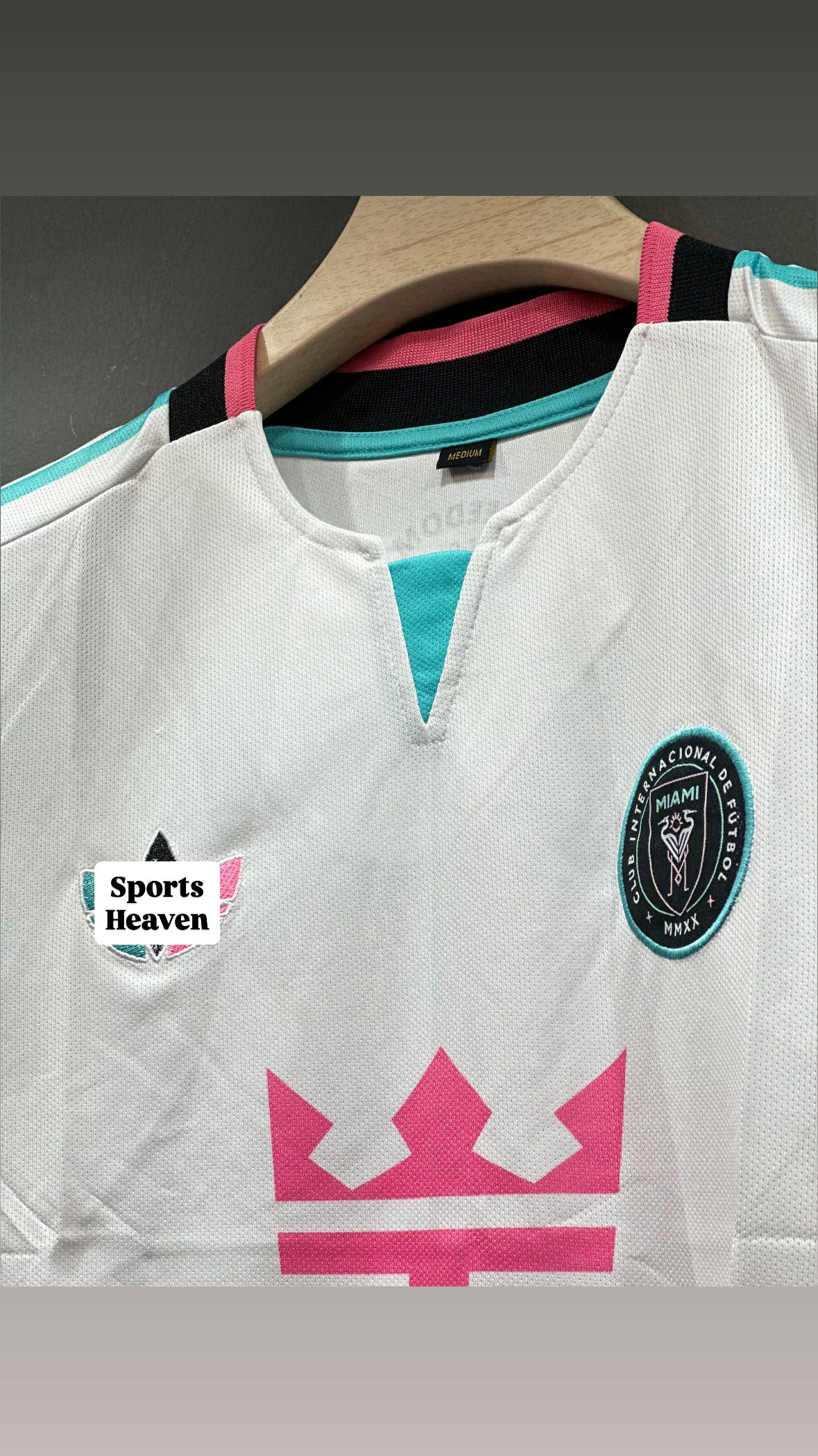 MESSI INTER MIAMI 26/27 AWAY KIT HALF SLEEV EMBROIDERY