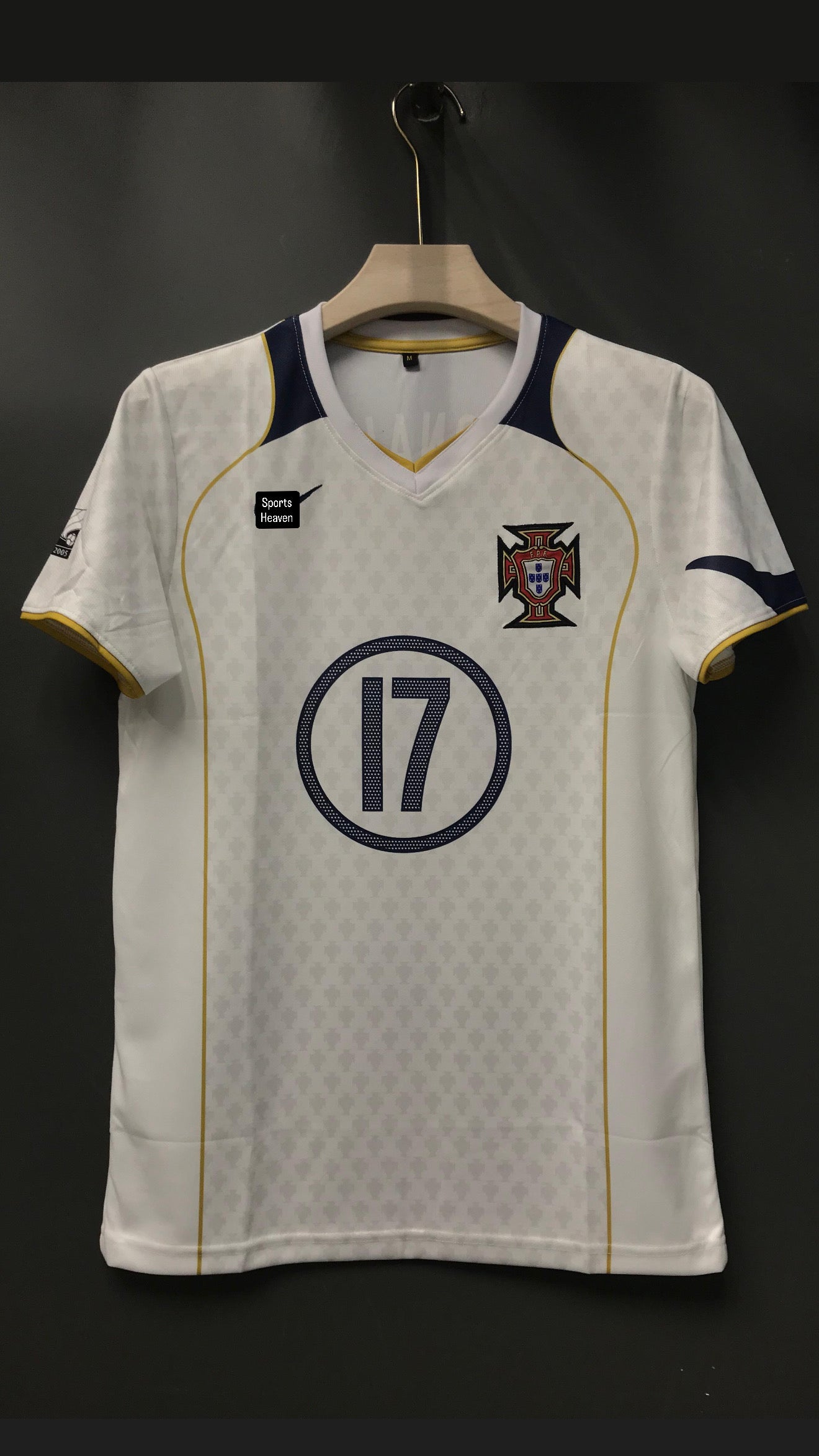 RONALDO PORTUGAL 2004 AWAY EMBROIDERY