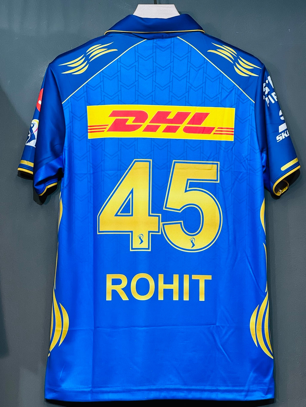 ROHIT MUMBAI HOME KIT POLO ZIP EMBROIDERY