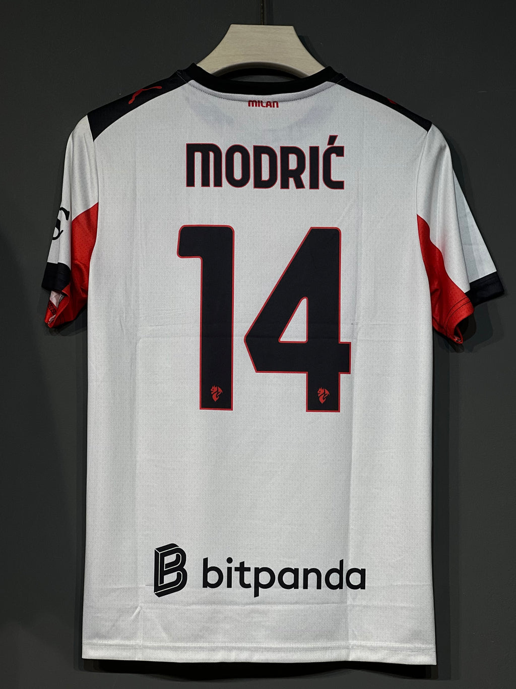MODRIC AC MILAN AWAY 25/26 EMBROIDERY