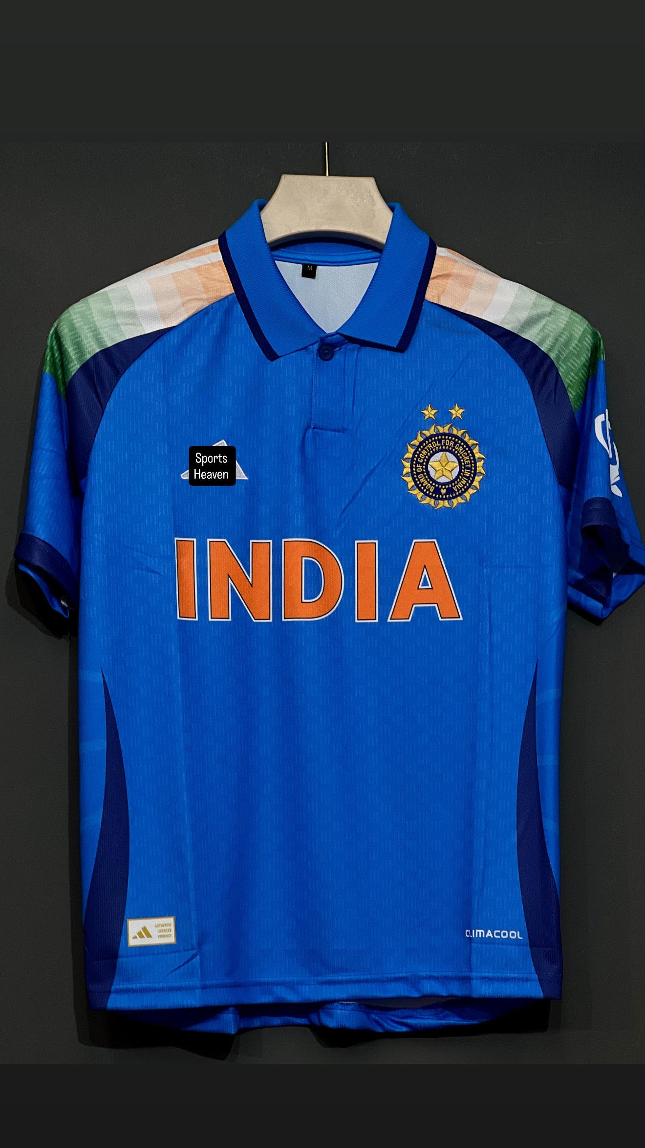 VIRAT INDIA ODI HOME KIT POLO EMBROIDERY