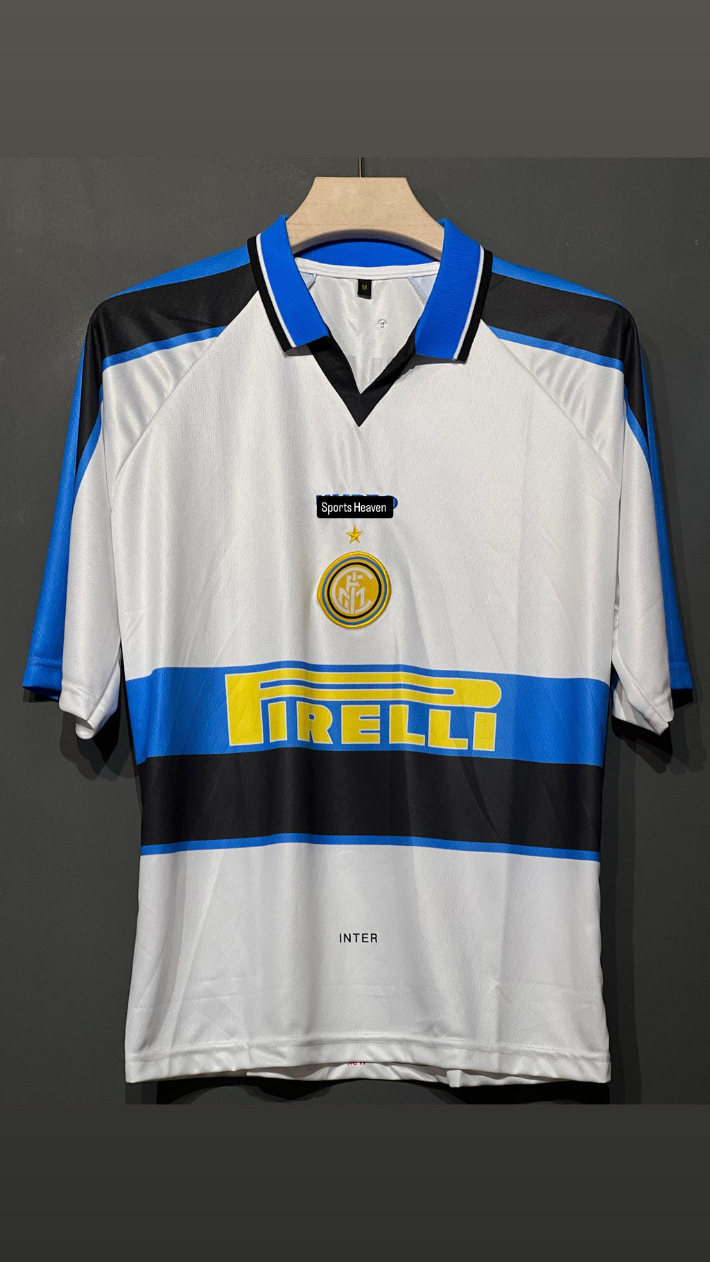 ZANETTI INTER MILAN POLO FIVE SLEEV EMBROIDERY