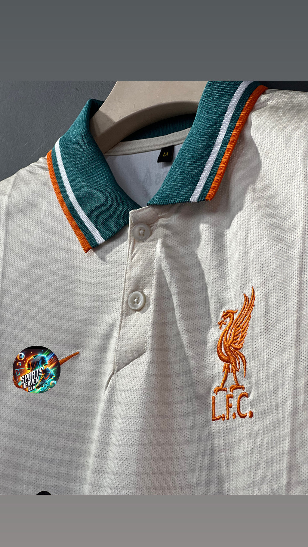 DIOGO JOTTA LIVERPOOL 21/22 AWAY KIT POLO EMBROIDERY