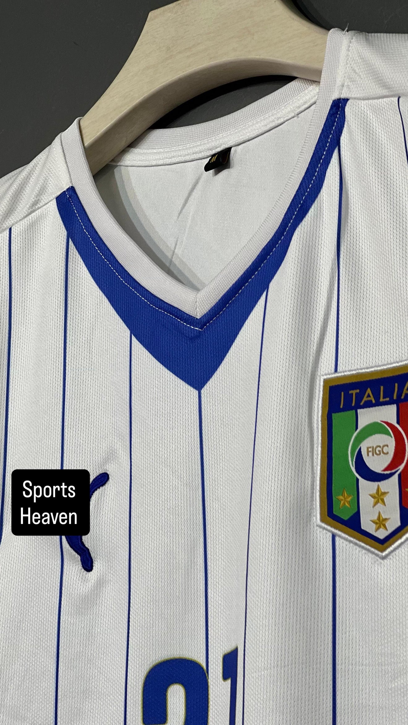 PIRLO ITALY AWAY KIT EMBROIDERY