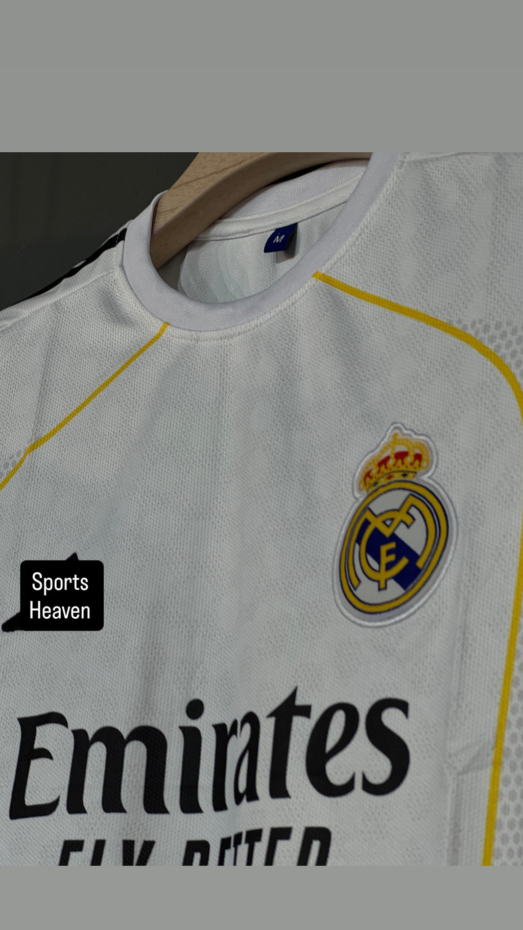 MBAPPE REAL MADRID HOME KIT 25/26 EMBROIDERY