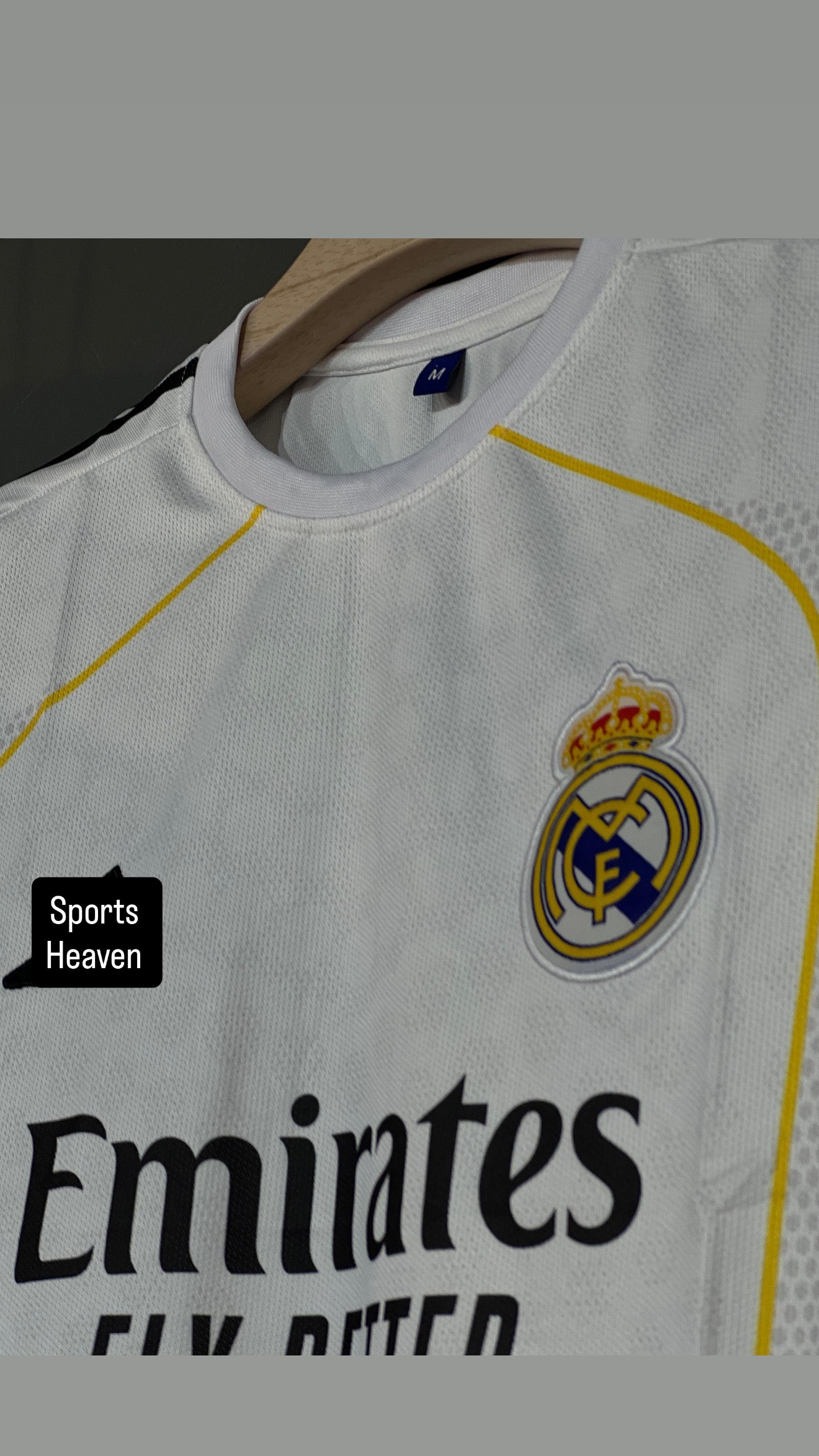 MBAPPE REAL MADRID HOME KIT 25/26 EMBROIDERY