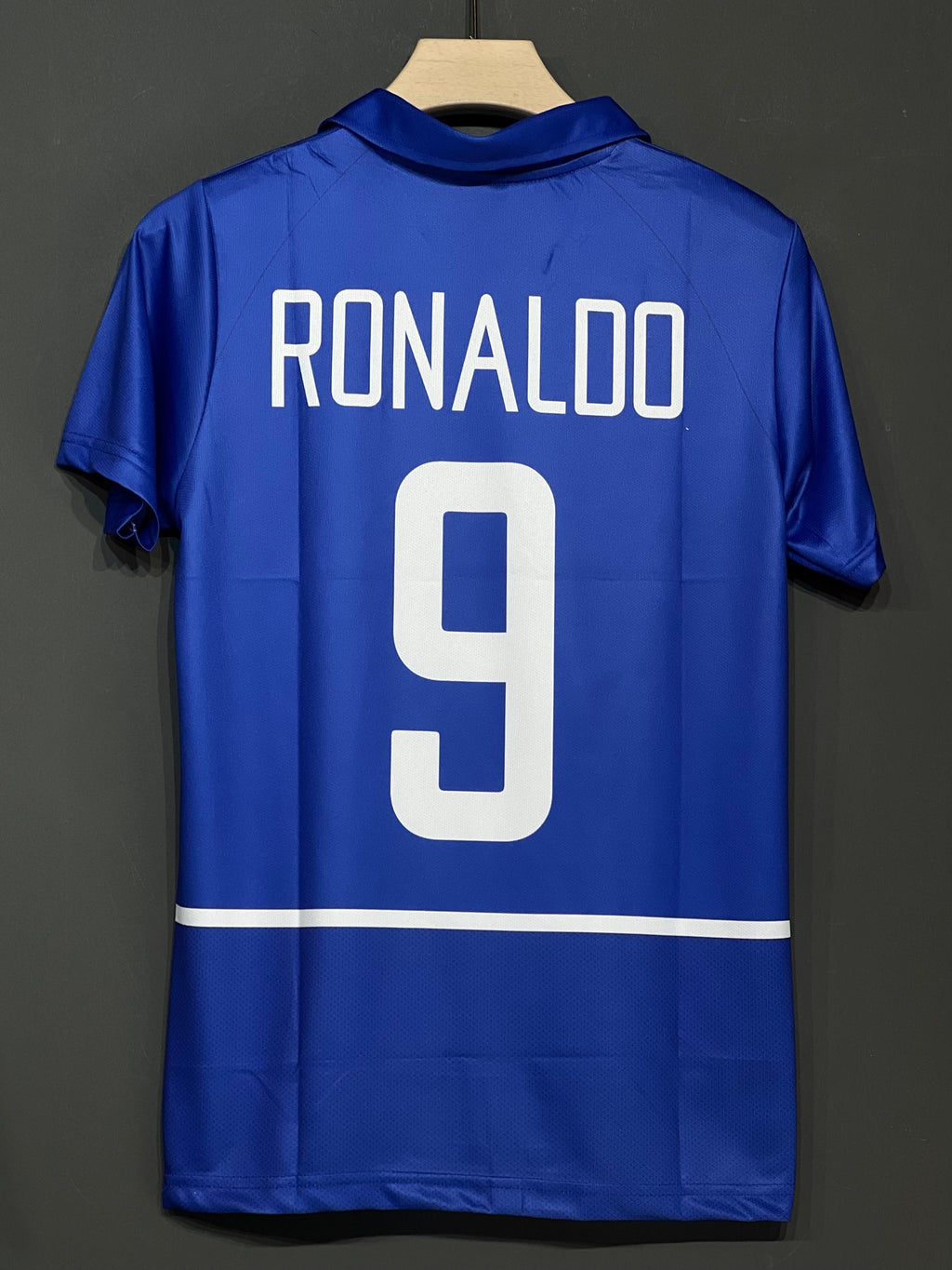 RONALDO BRAZIL 2002 AWAY KIT POLO EMBROIDERY