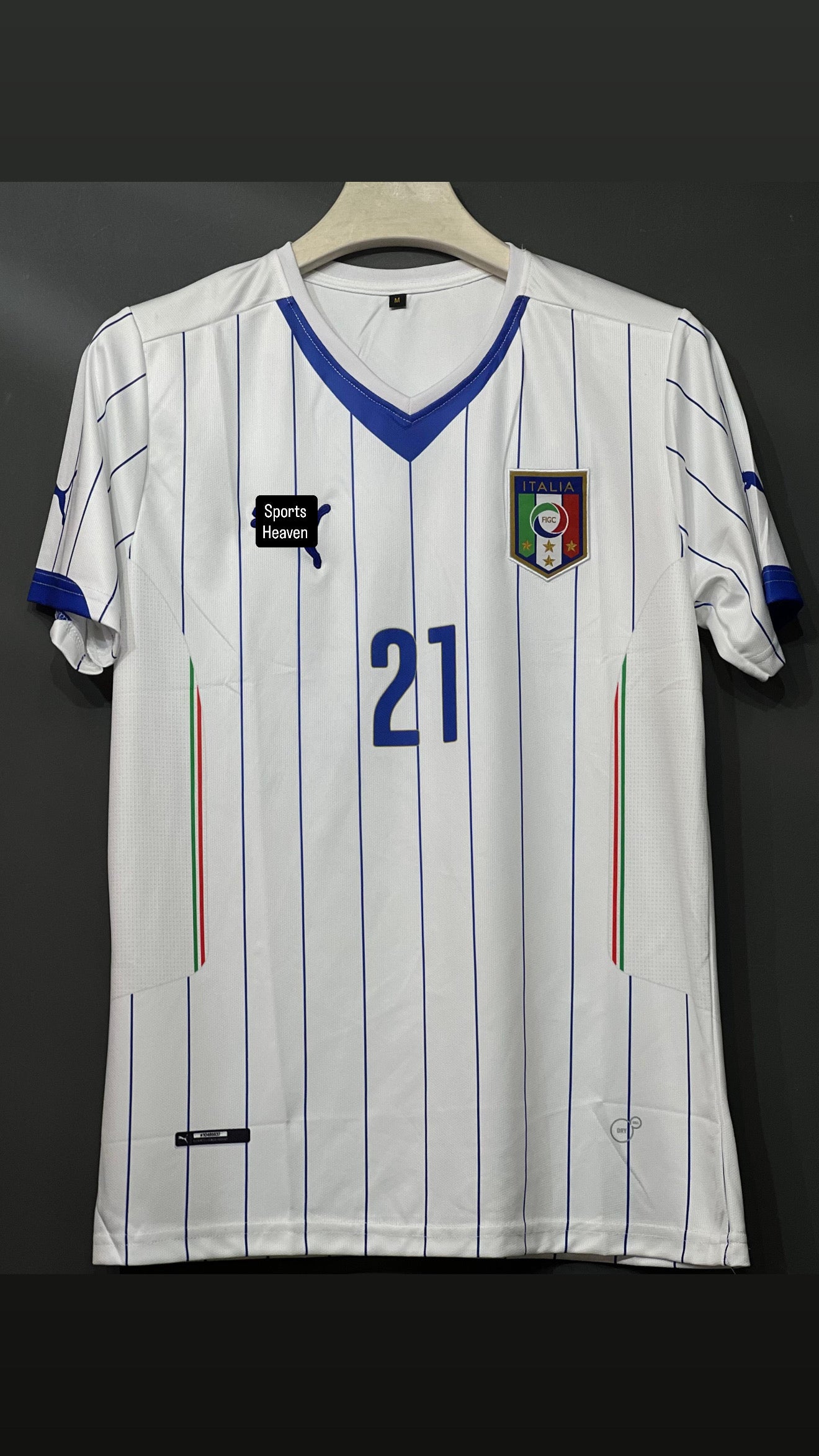 PIRLO ITALY AWAY KIT EMBROIDERY