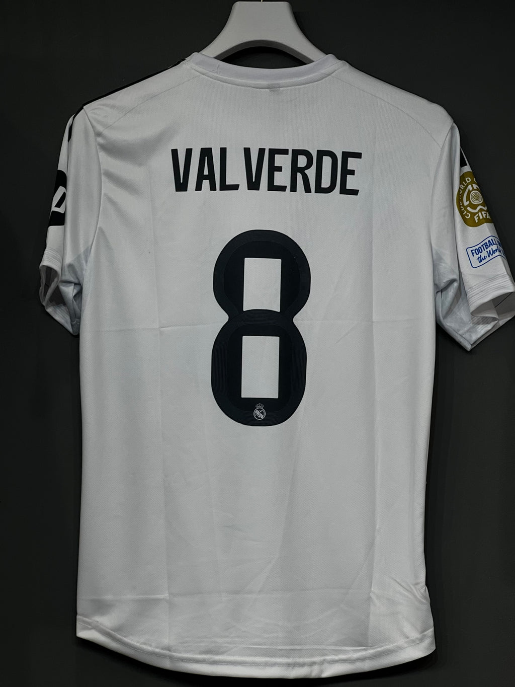 VALVERDE REAL MADRID 24/26 HOME KIT EMBROIDERY