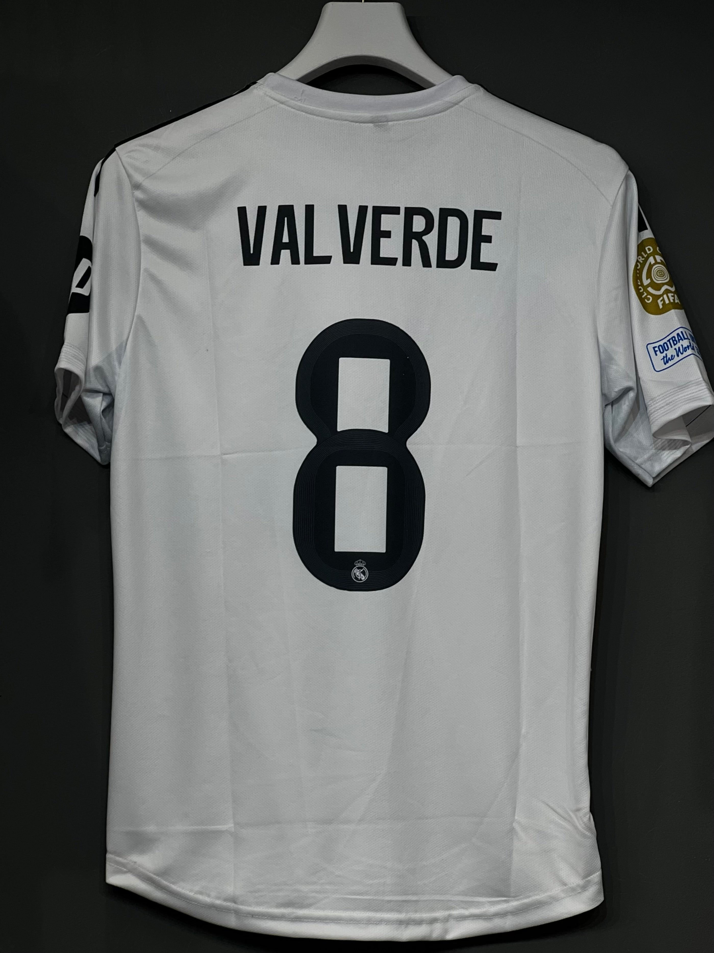 VALVERDE REAL MADRID 24/26 HOME KIT EMBROIDERY