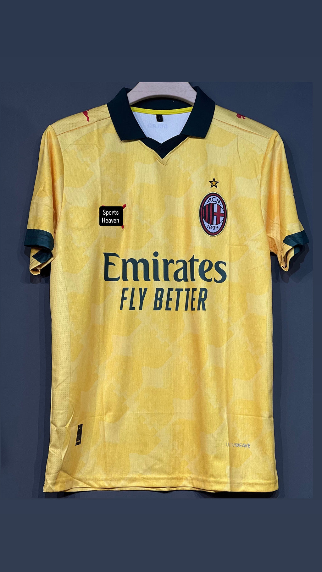 RAFA LEAO AC MILAN 25/26 3rd KIT EMBROIDERY POLO