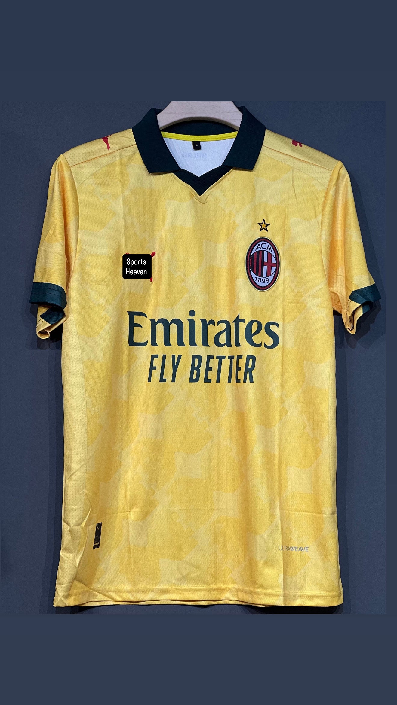 RAFA LEAO AC MILAN 25/26 3rd KIT EMBROIDERY POLO