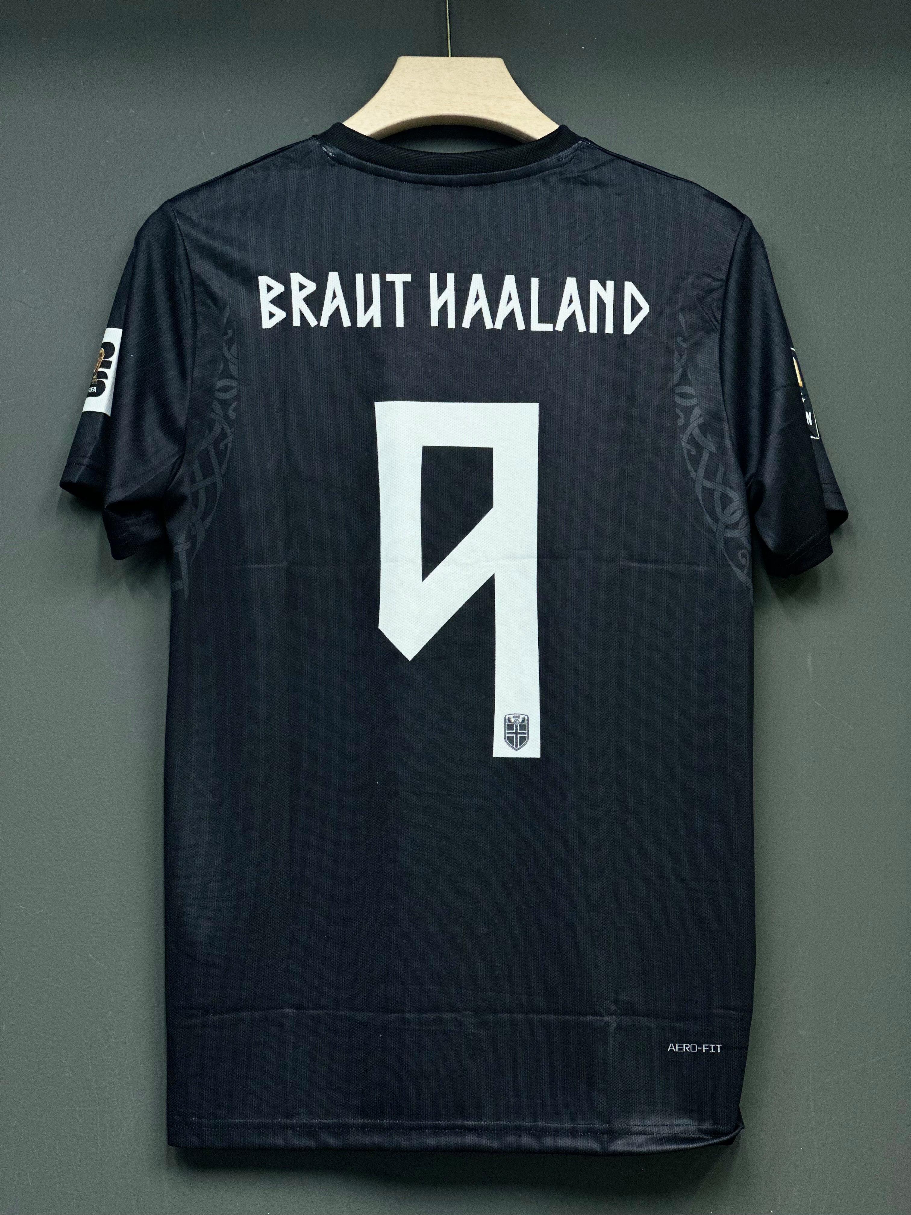 HALAND NORWAY WORLD CUP 2026 AWAY KIT EMBROIDERY