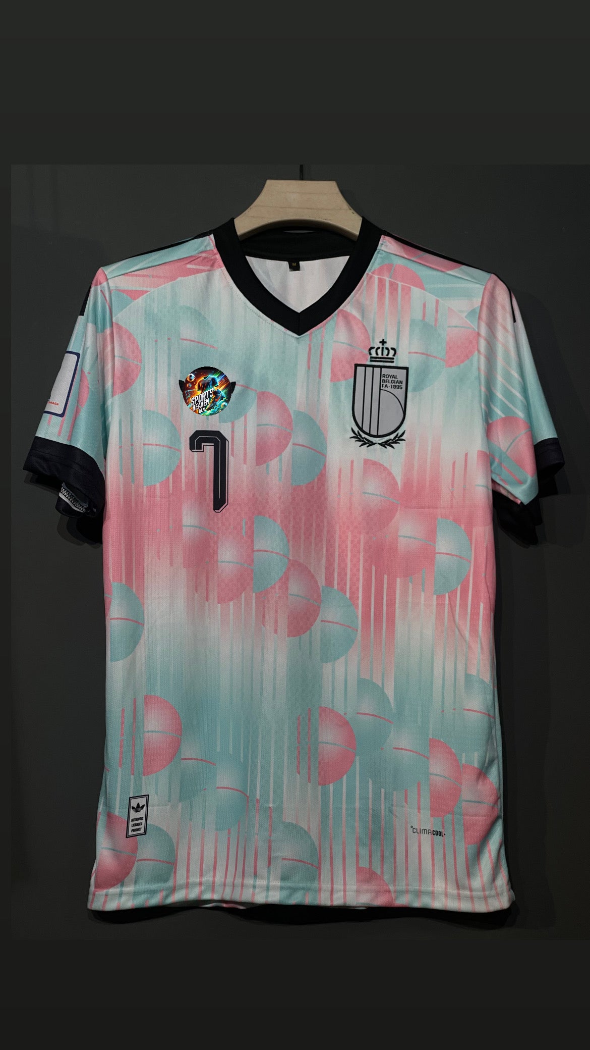 DE BRUYNE BELGIUM AWAY 2026 WORLD CUP KIT EMBROIDERY