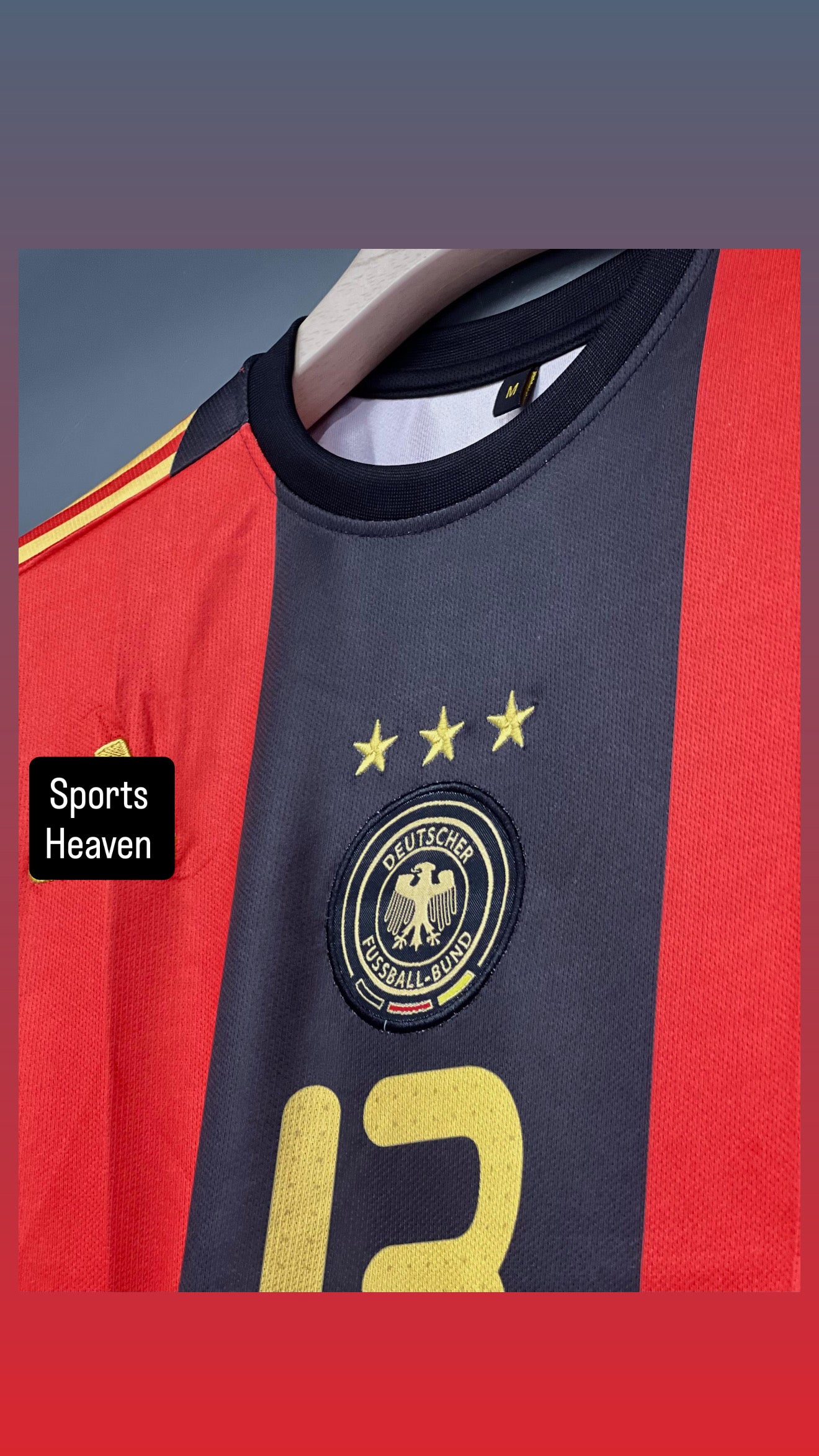 BALLACK GERMANY FIVE SLEEV EMBROIDERY