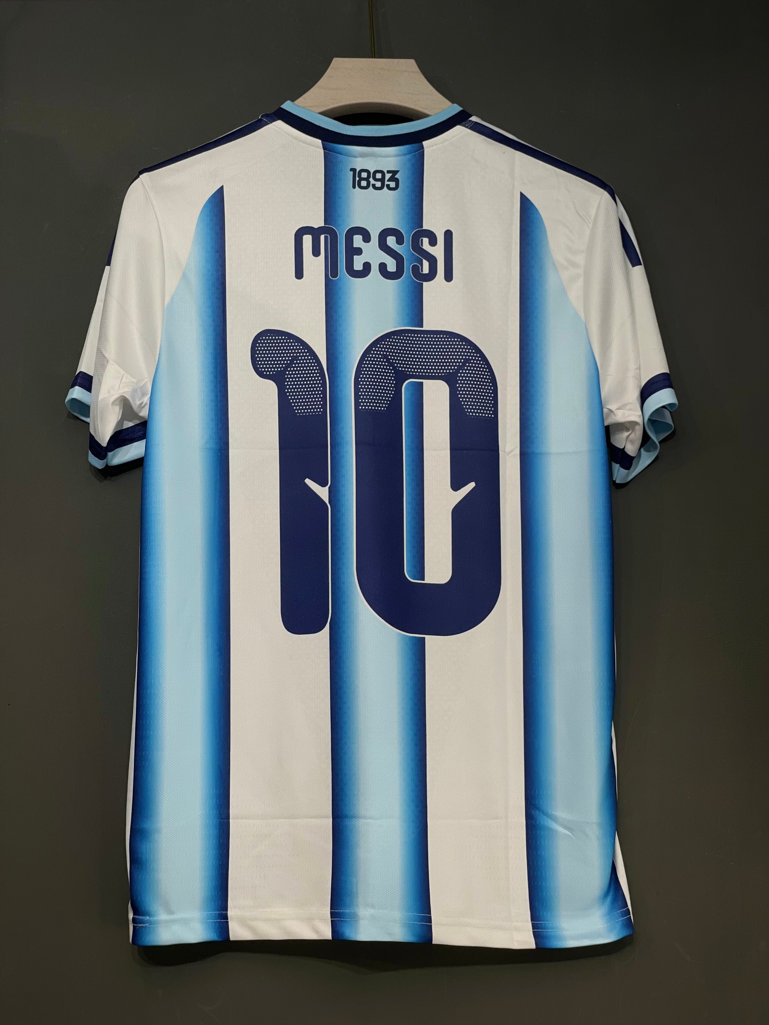 MESSI ARGENTINA 2026 HOME KIT HALF SLEEV EMBROIDERY