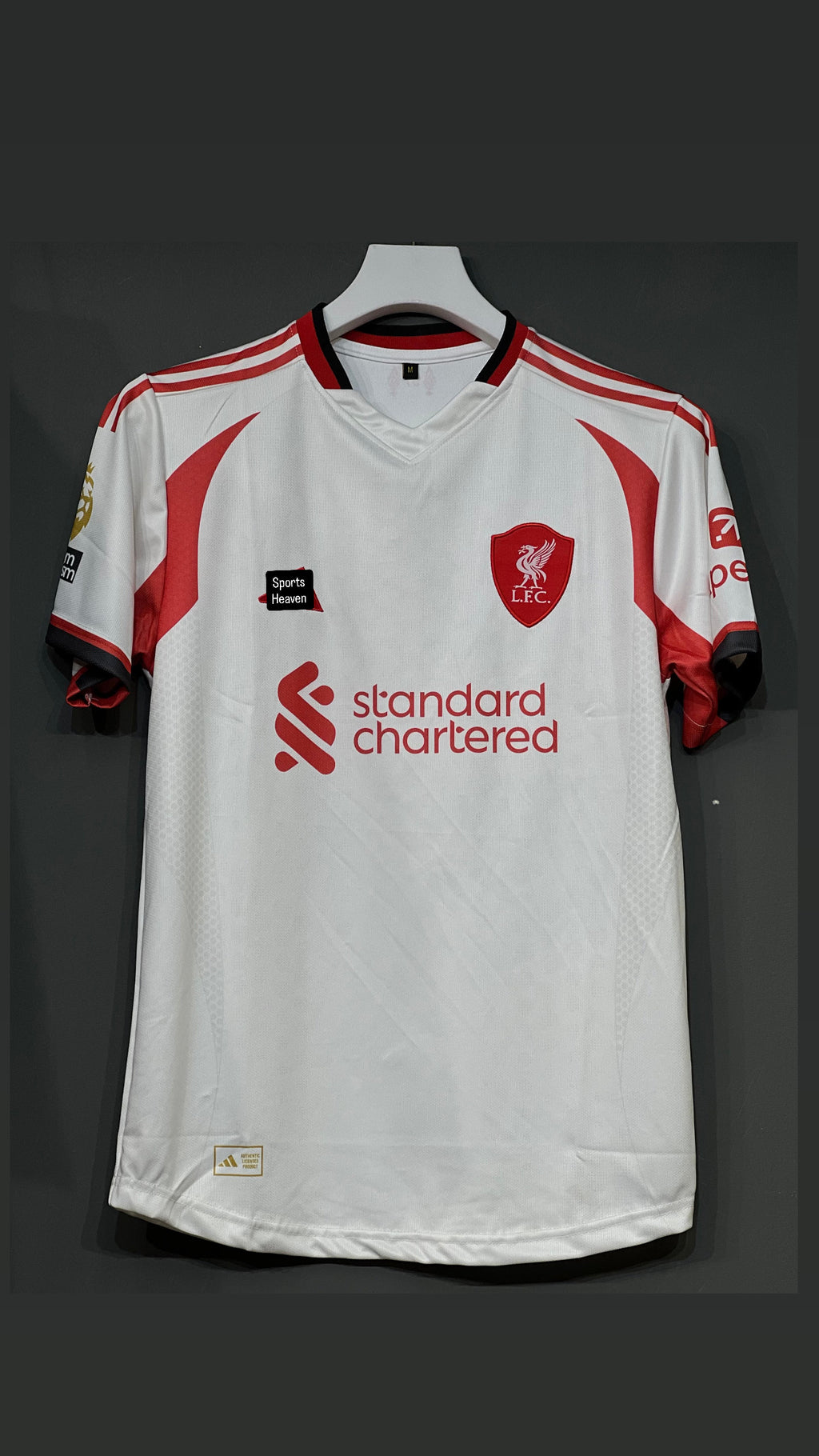 VIRGIL LIVERPOOL AWAY KIT EMBROIDERY