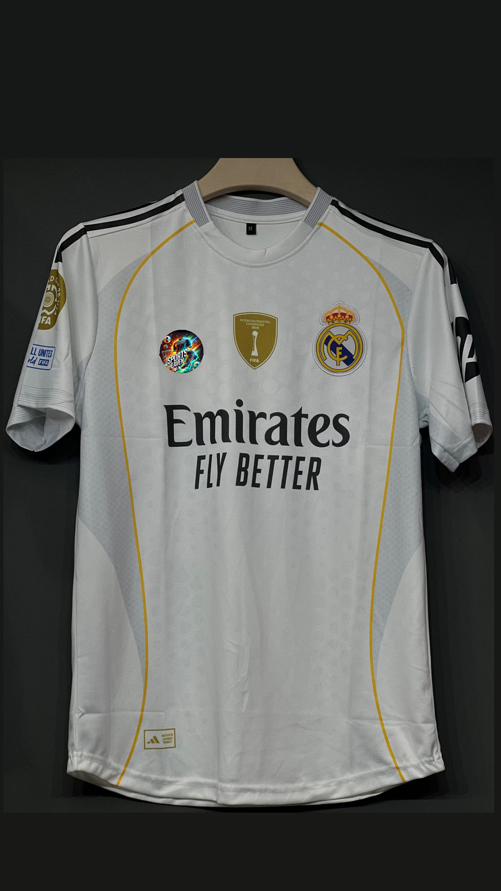 VALVERDE REAL MADRID 24/26 HOME KIT EMBROIDERY