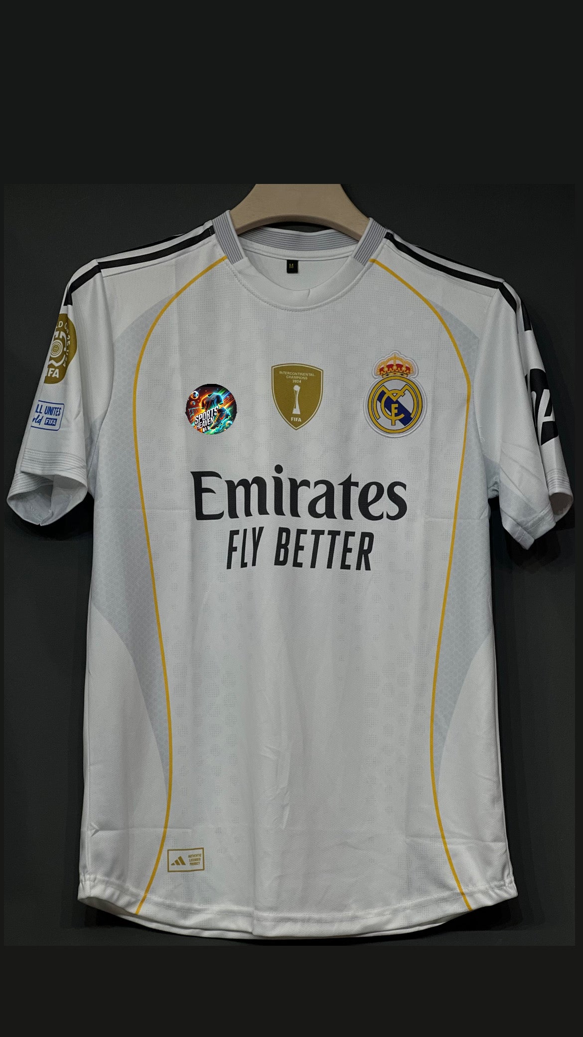 VALVERDE REAL MADRID 24/26 HOME KIT EMBROIDERY