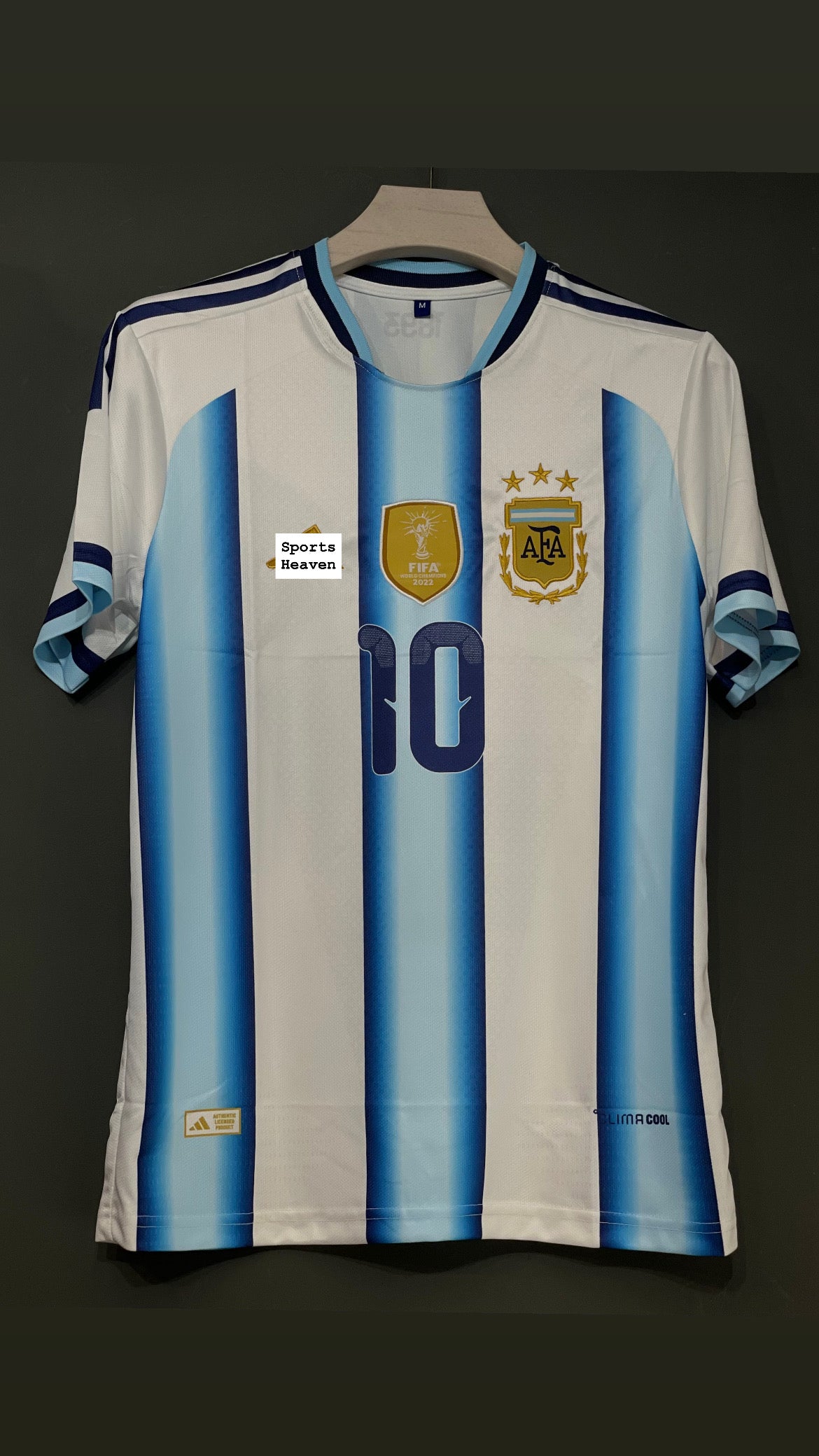 MESSI ARGENTINA 2026 HOME KIT HALF SLEEV EMBROIDERY