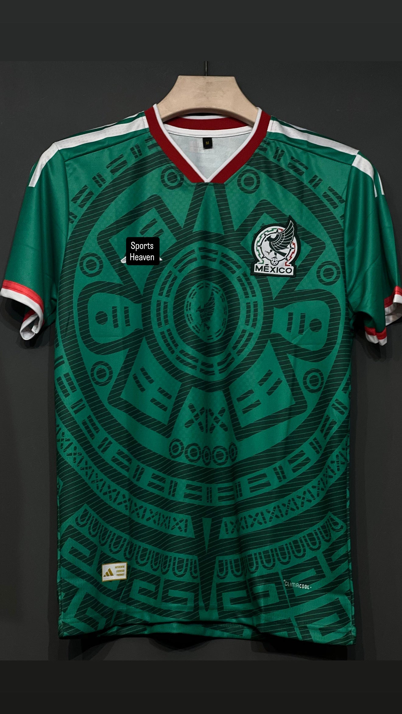 MEXICO 2026 WORLD CUP HOME KIT EMBROIDERY