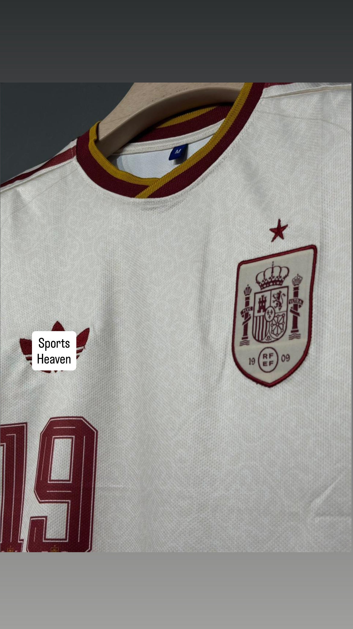 LAMINE YAMAL SPAIN 2026 AWAY KIT HALF SLEEV EMBROIDERY