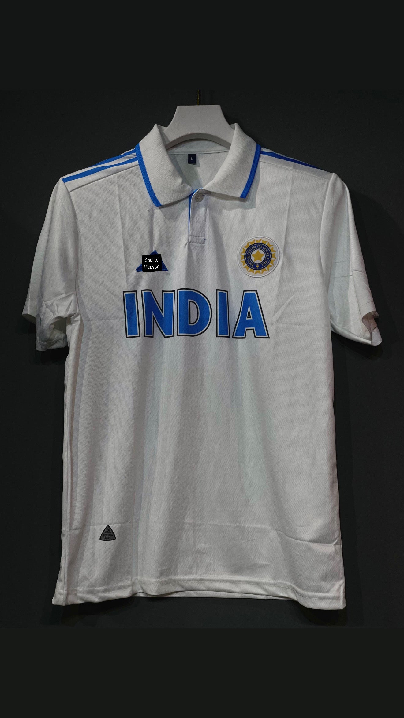 VIRAT INDIAN TEST CRICKET POLO EMBROIDERY