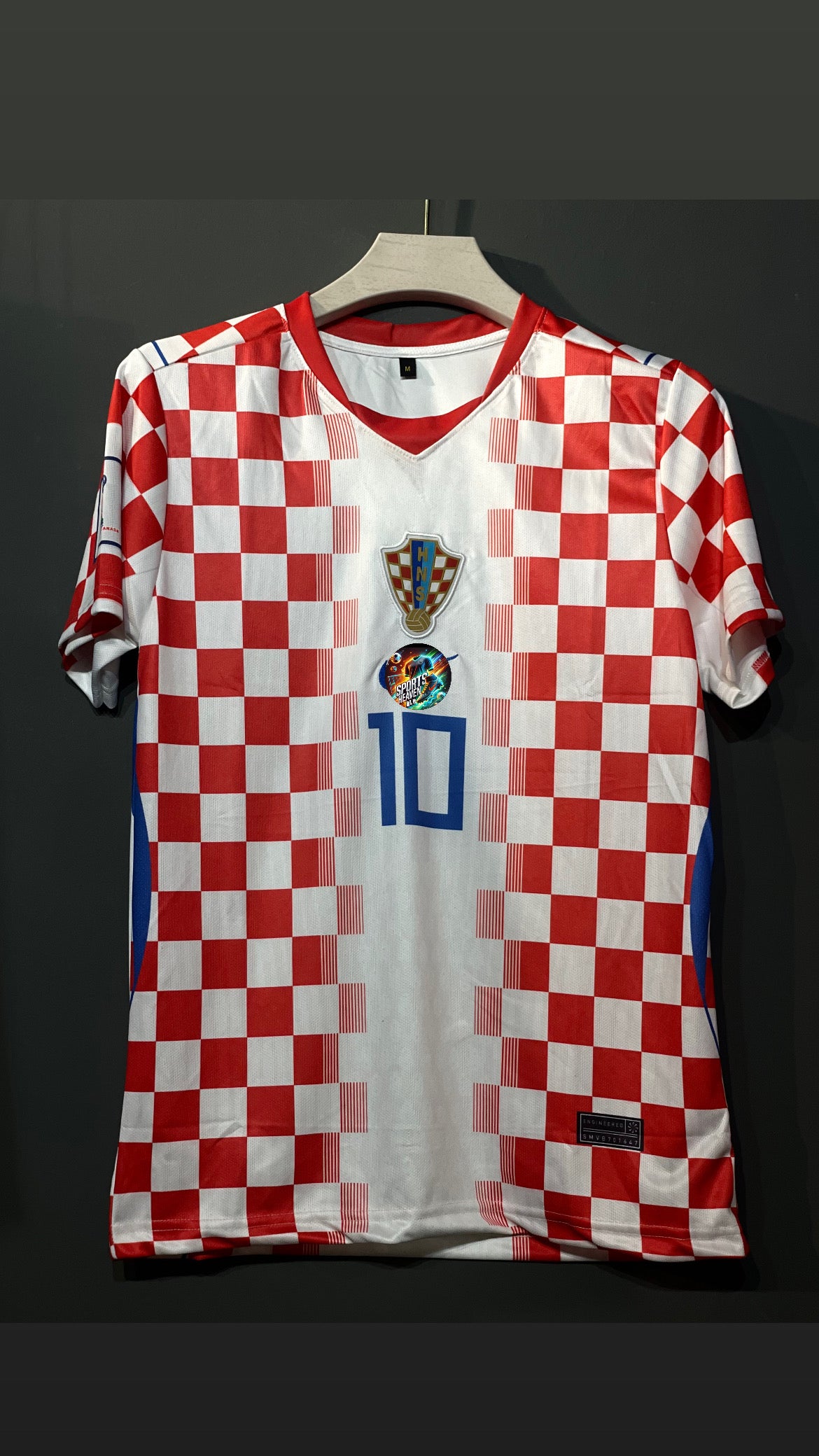 MODRIC CROATIA 2026 WORLD CUP HOME KIT EMBROIDERY