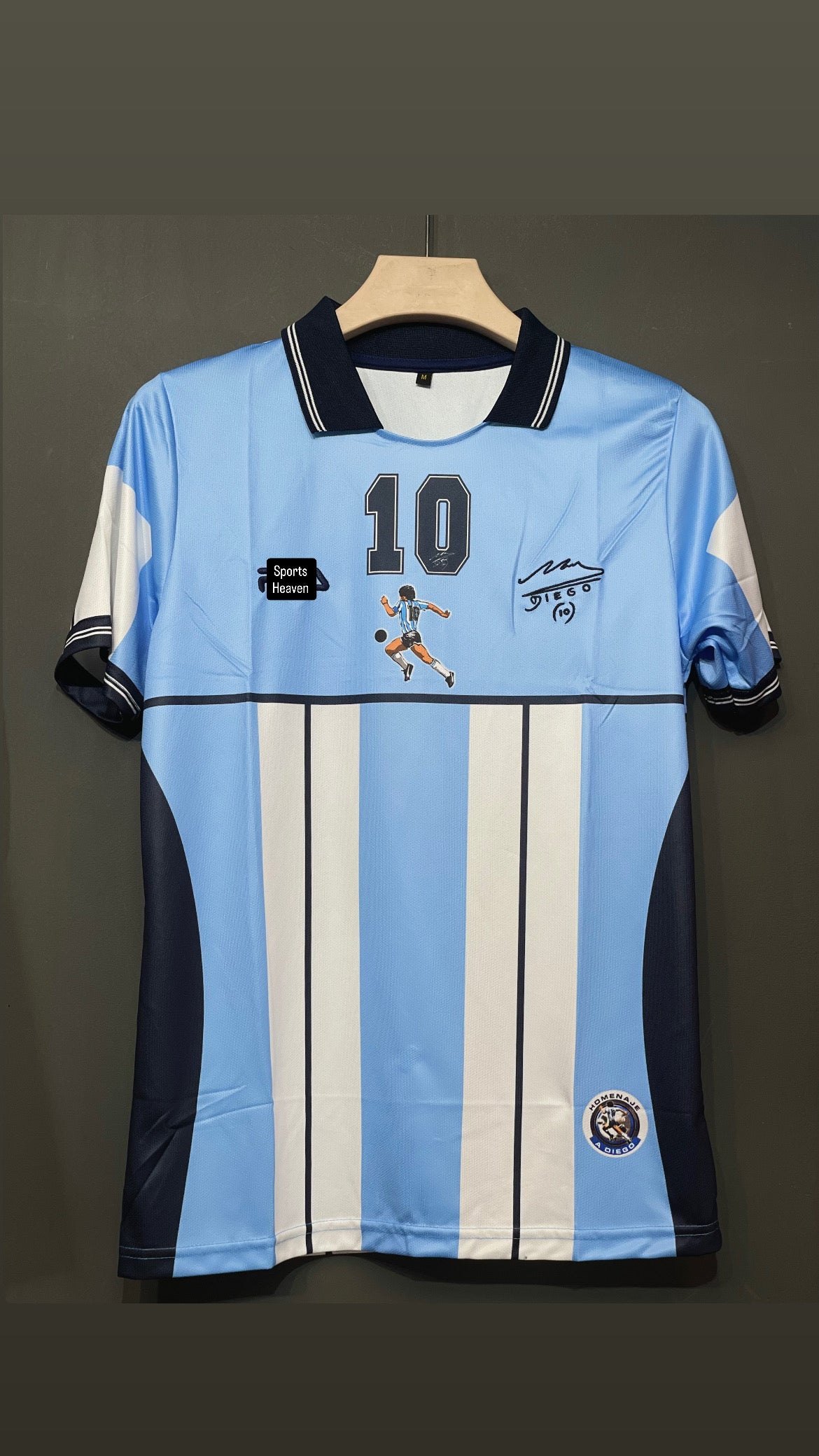 Argentina Special Edition Diego Maradona Testimonial 2001 Retro