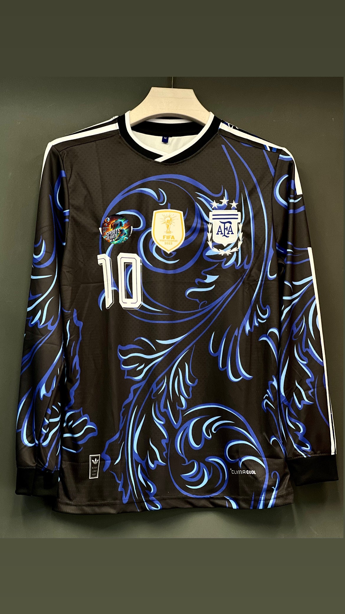 MESSI ARGENTINA 2026 AWAY KIT FULL SLEEV EMBROIDERY