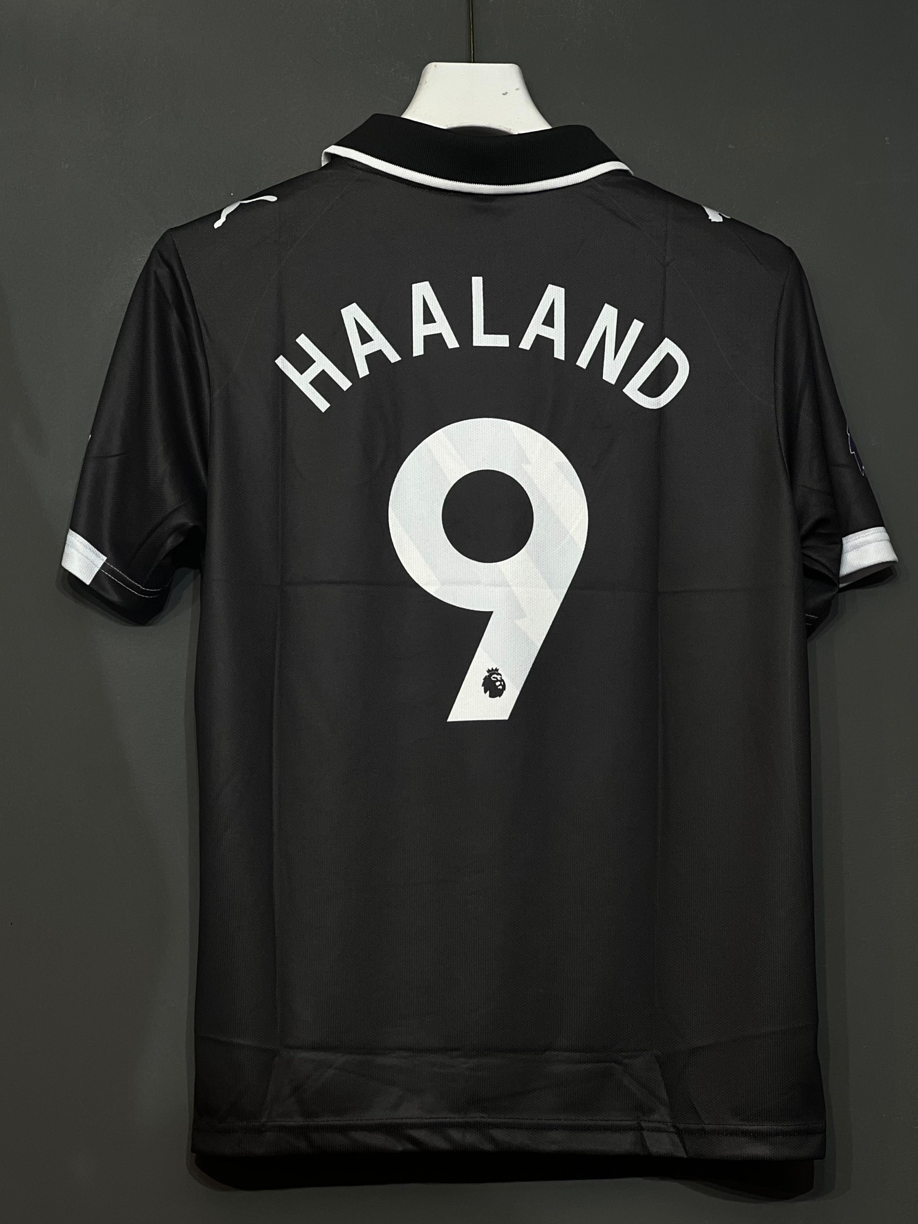 HALAND MANCHESTER CITY POLO AWAY KIT EMBROIDERY