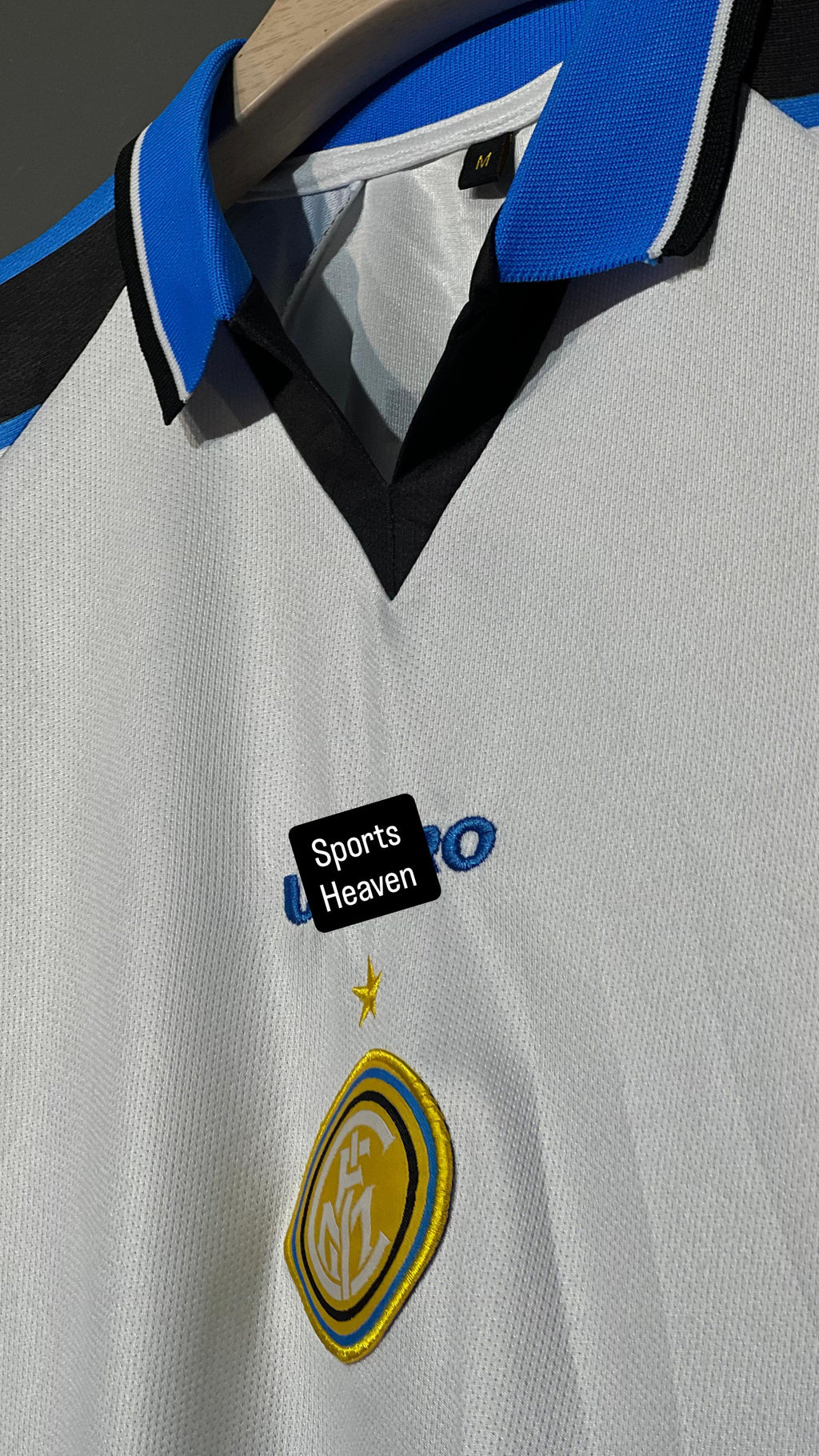ZANETTI INTER MILAN POLO FIVE SLEEV EMBROIDERY