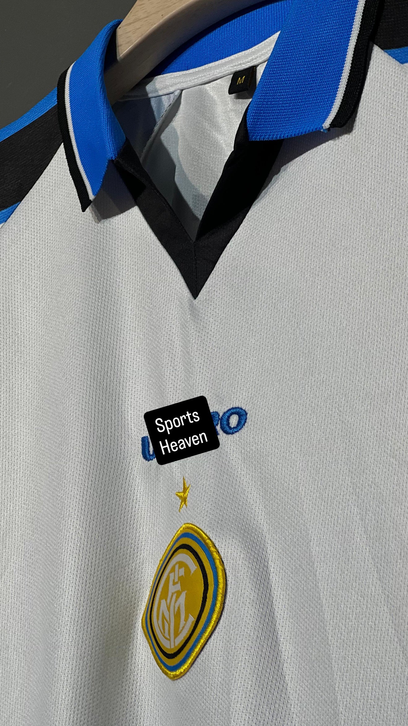 ZANETTI INTER MILAN POLO FIVE SLEEV EMBROIDERY
