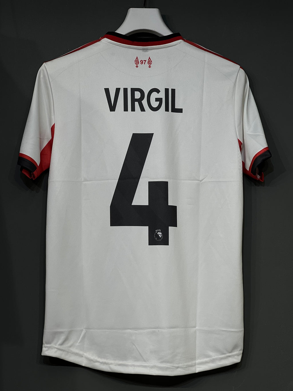 VIRGIL LIVERPOOL AWAY KIT EMBROIDERY