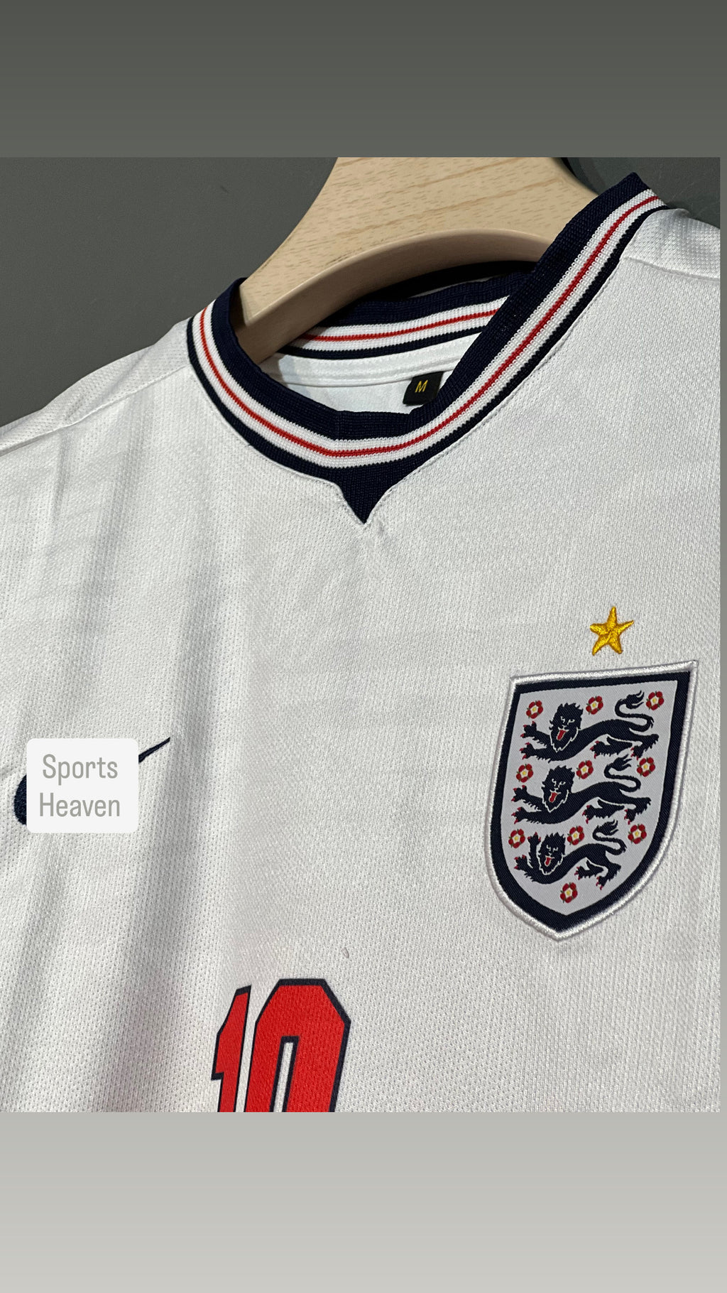 BELLINGHAM ENGLAND 2026 WOLRD CUP HOME KIT EMBROIDERY