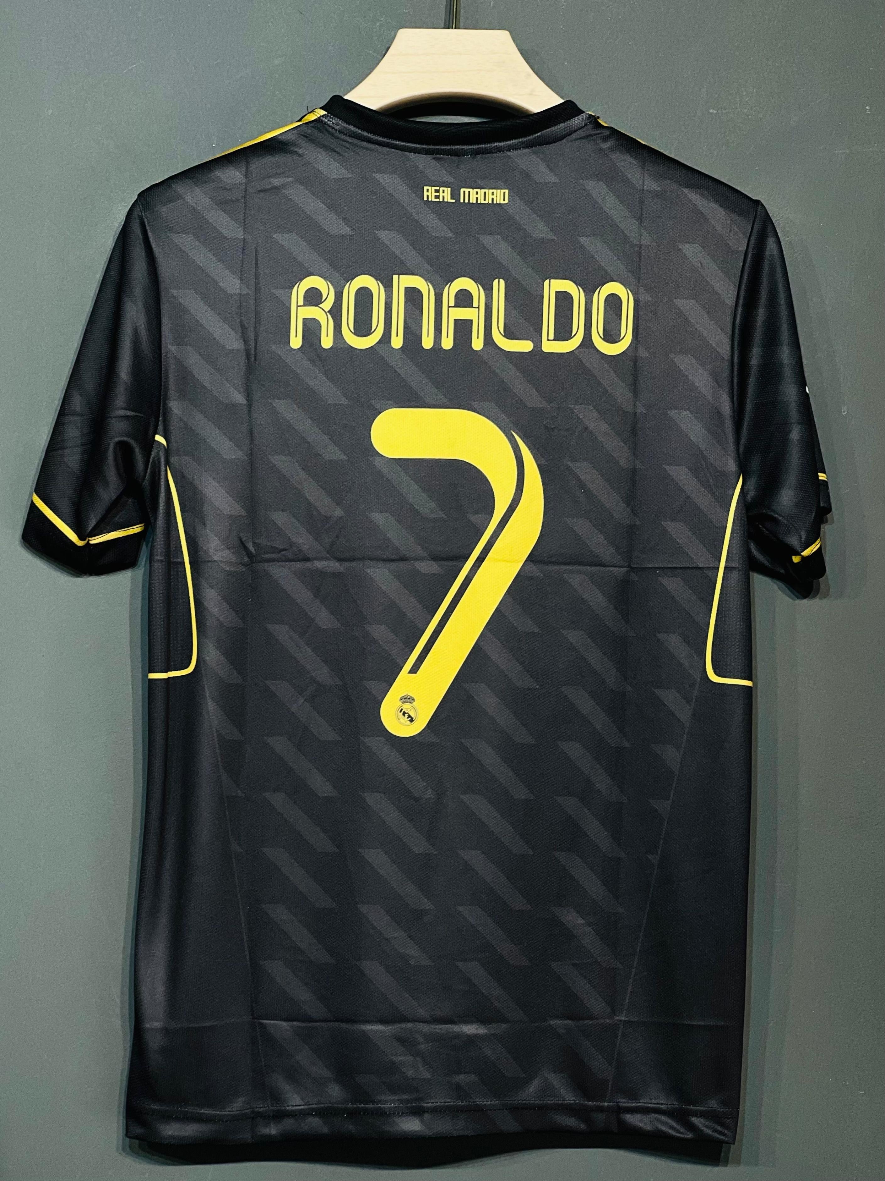 RONALDO REAL MADRID 2012 AWAY KOT EMBROIDERY