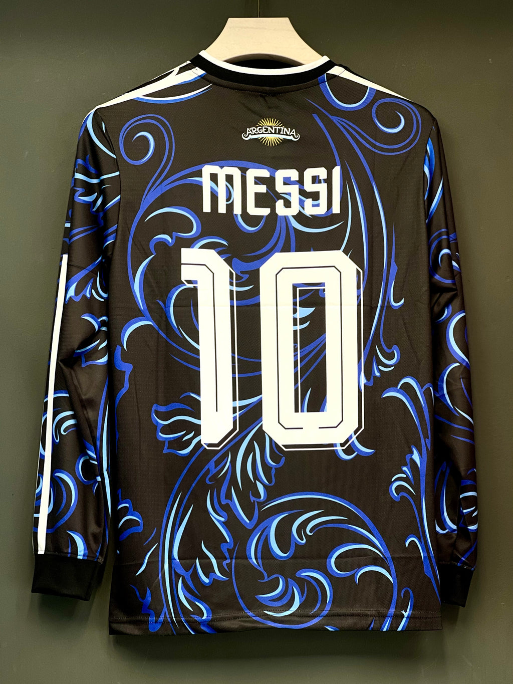MESSI ARGENTINA 2026 AWAY KIT FULL SLEEV EMBROIDERY