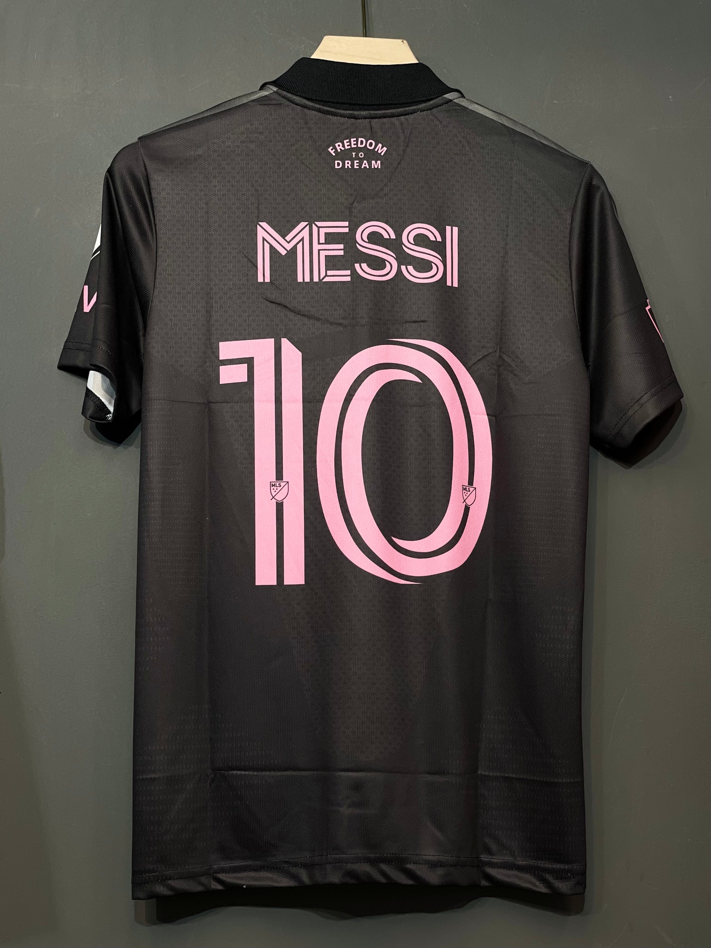 MESSI INTER MIAMI 25/26 AWAY KIT HALF SLEEV EMBROIDERY