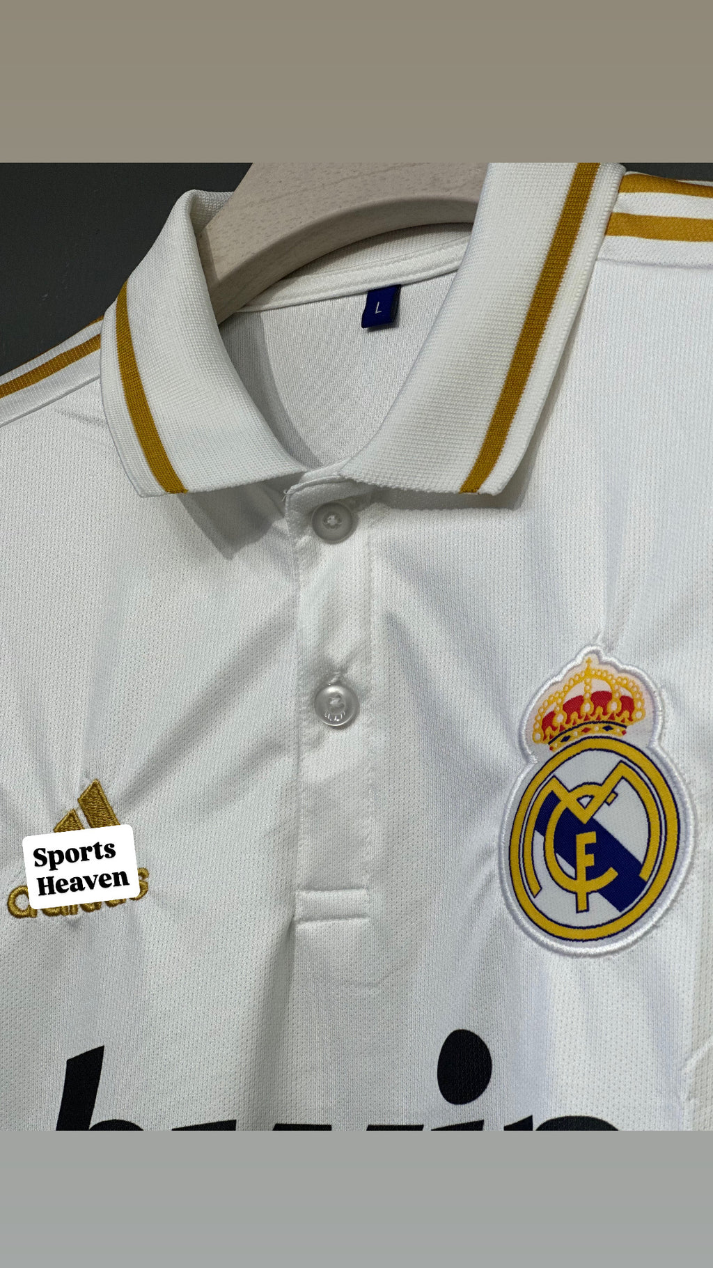 RONALDO REAL MADRID 2012 HOME KIT FULL SLEEV EMBROIDERY