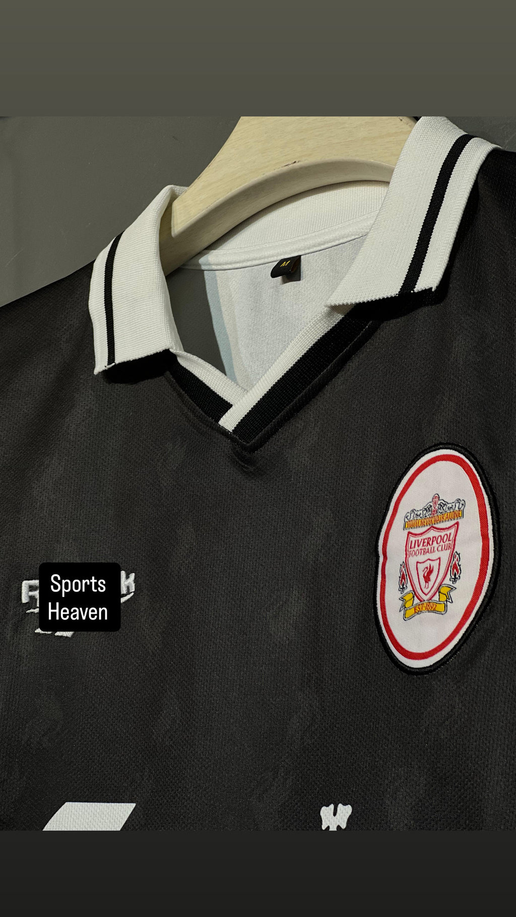 OWEN LIVERPOOL AWAY KIT POLO EMBROIDERY