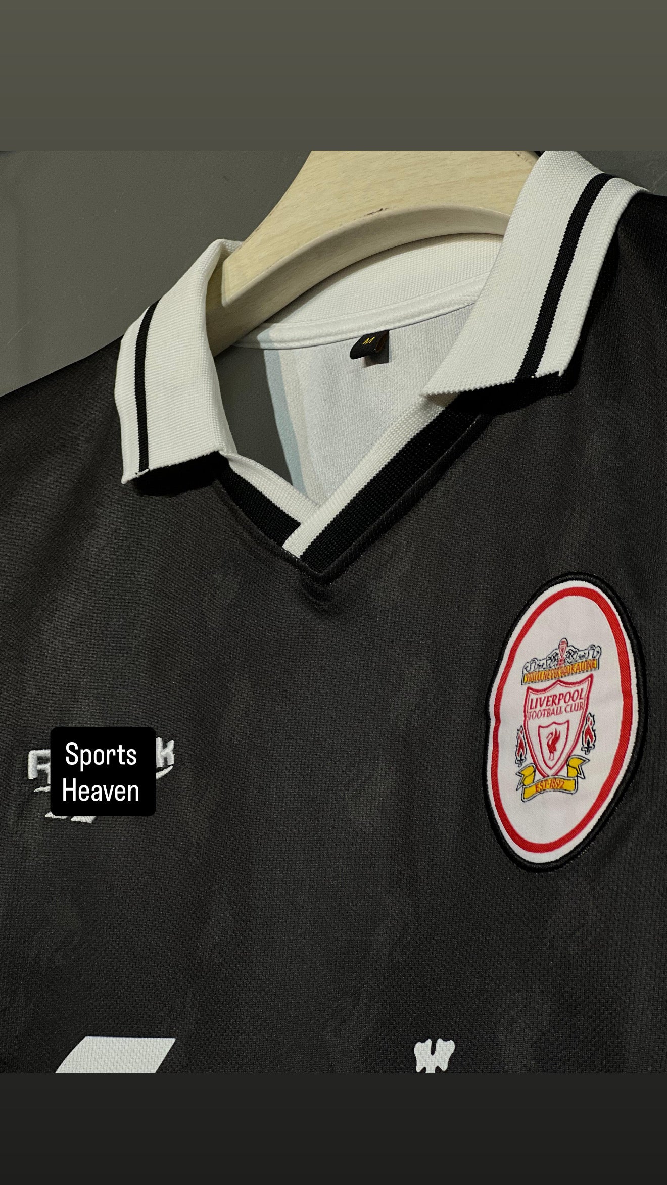 OWEN LIVERPOOL AWAY KIT POLO EMBROIDERY