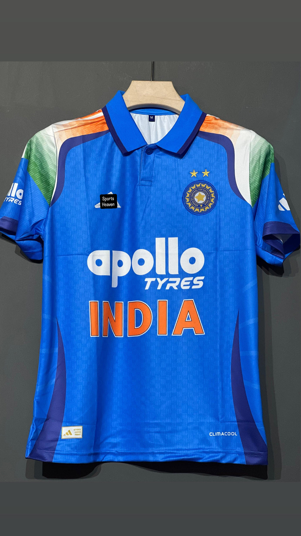 ROHIT INDIA ODI HOME KIT POLO EMBROIDERY