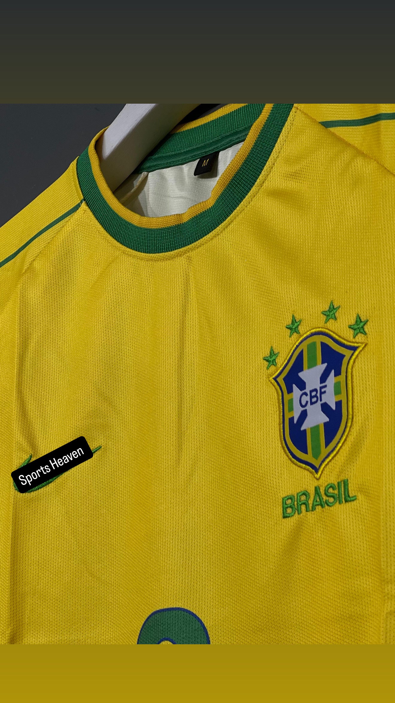 RONALDO BRAZIL HOME KIT EMBROIDERY